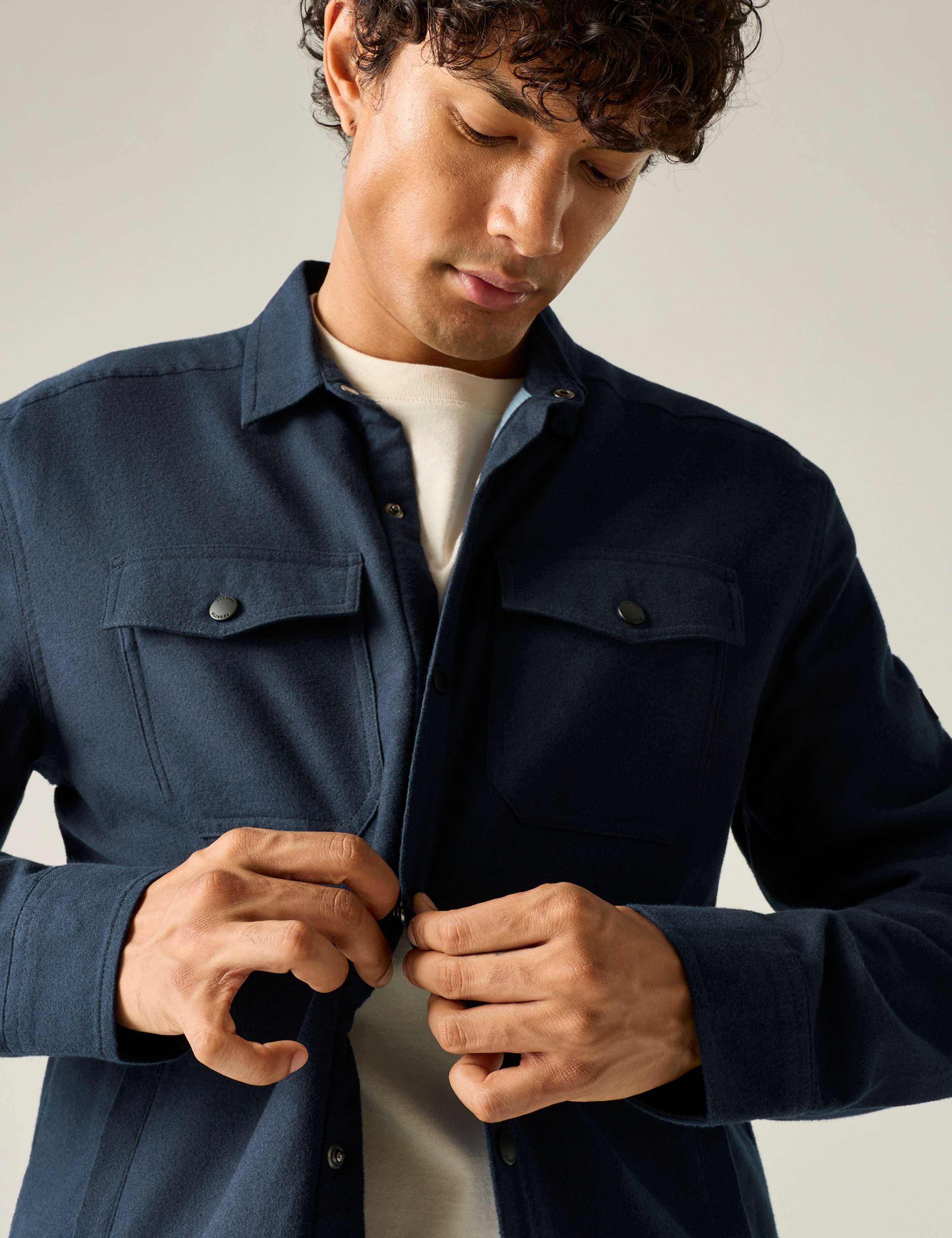 Spennith Pure Cotton Checked Shacket 6 of 7
