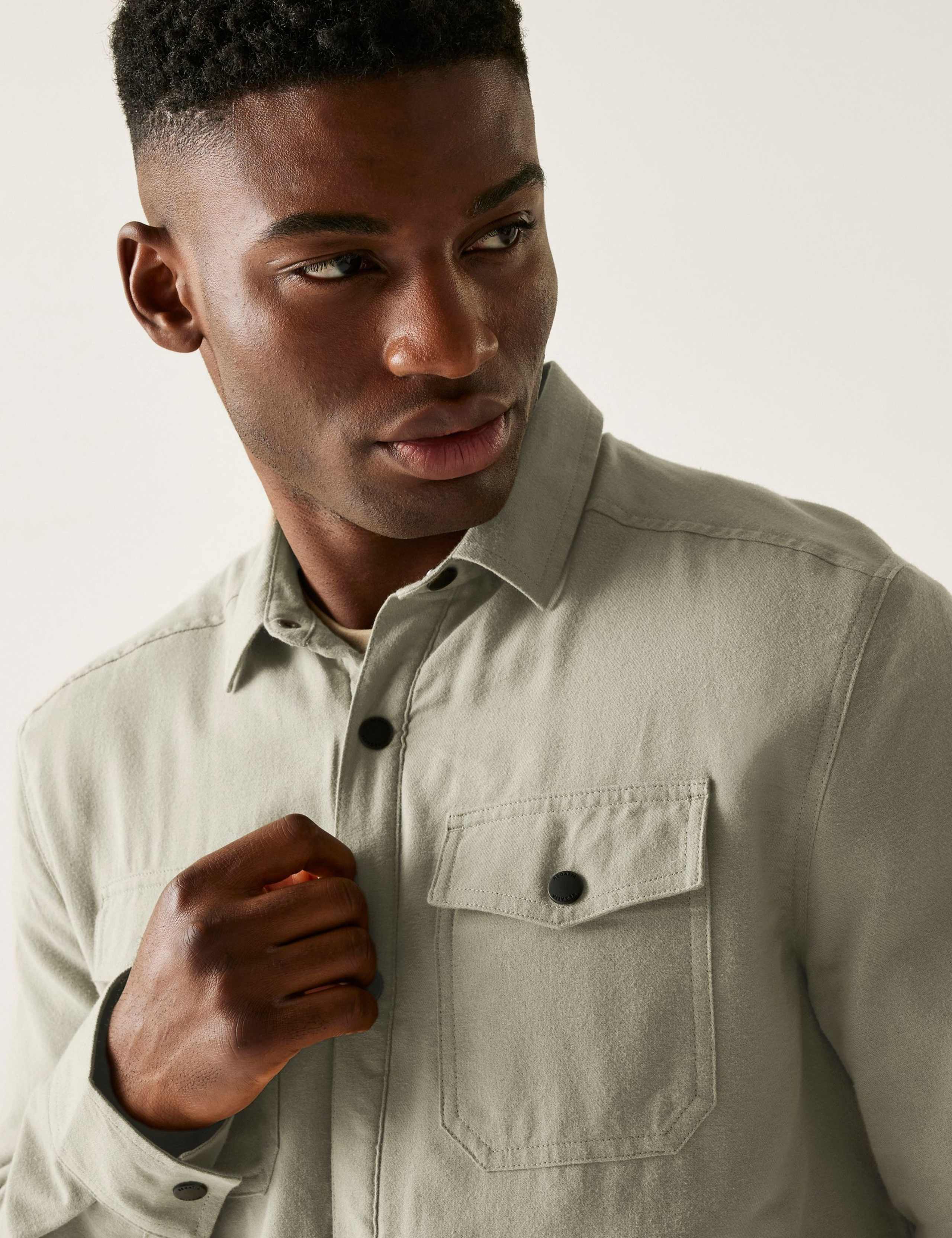 Spennith Pure Cotton Shacket 4 of 6