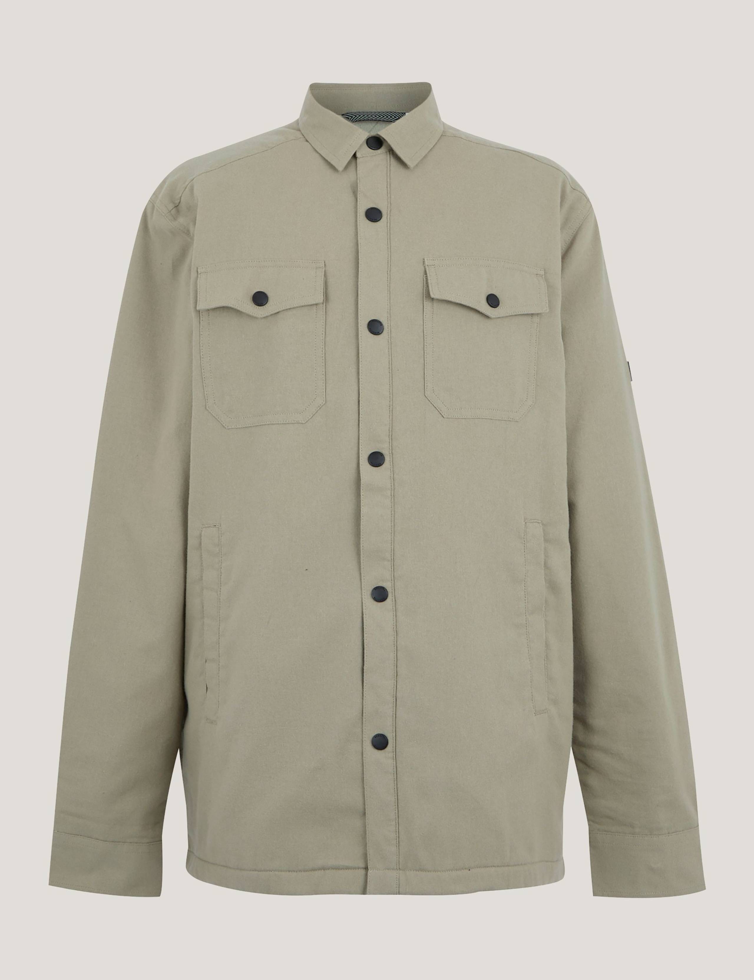 Spennith Pure Cotton Shacket 2 of 6