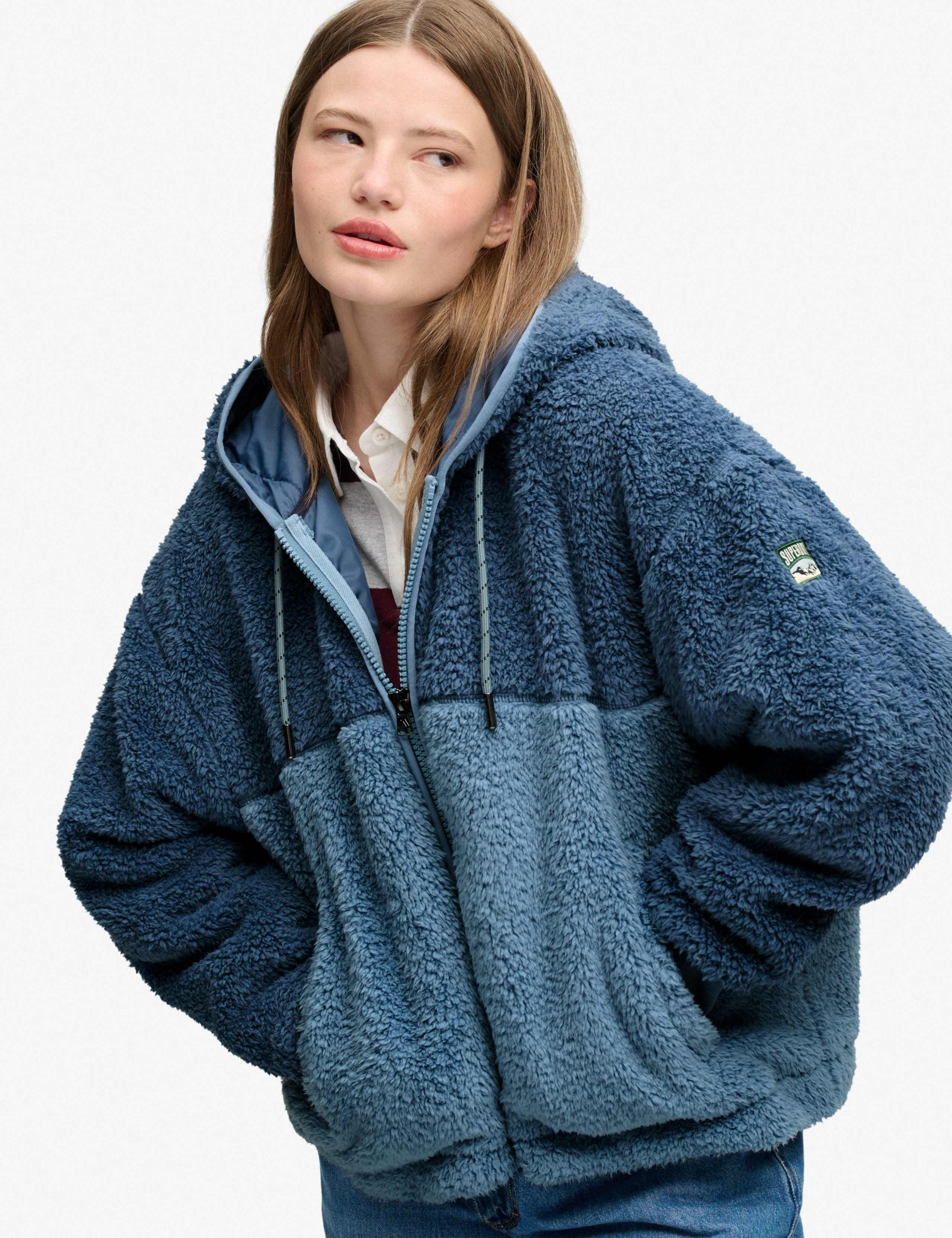 Supersoft Textured Zip Up Hoodie 3 of 6