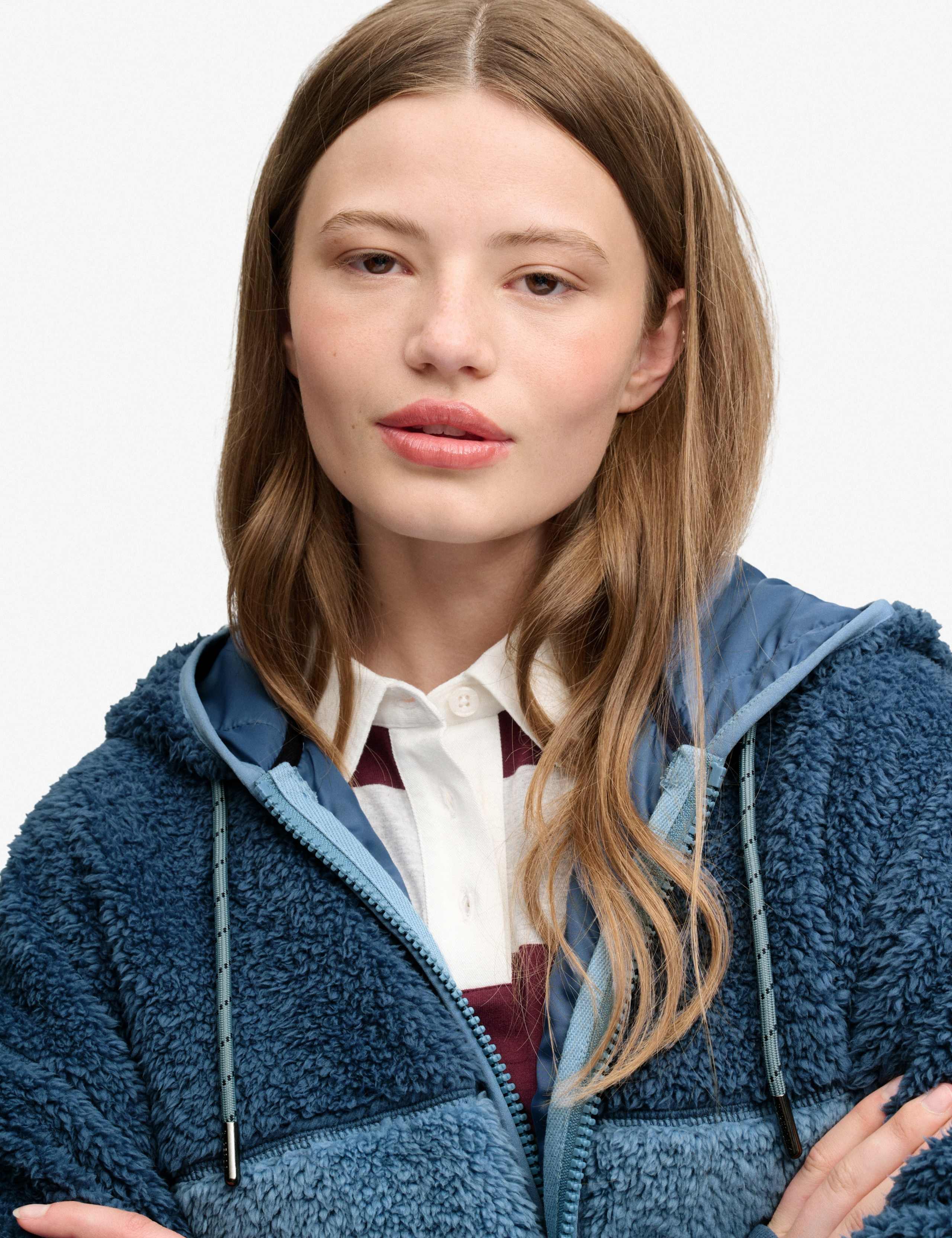 Supersoft Textured Zip Up Hoodie 5 of 6
