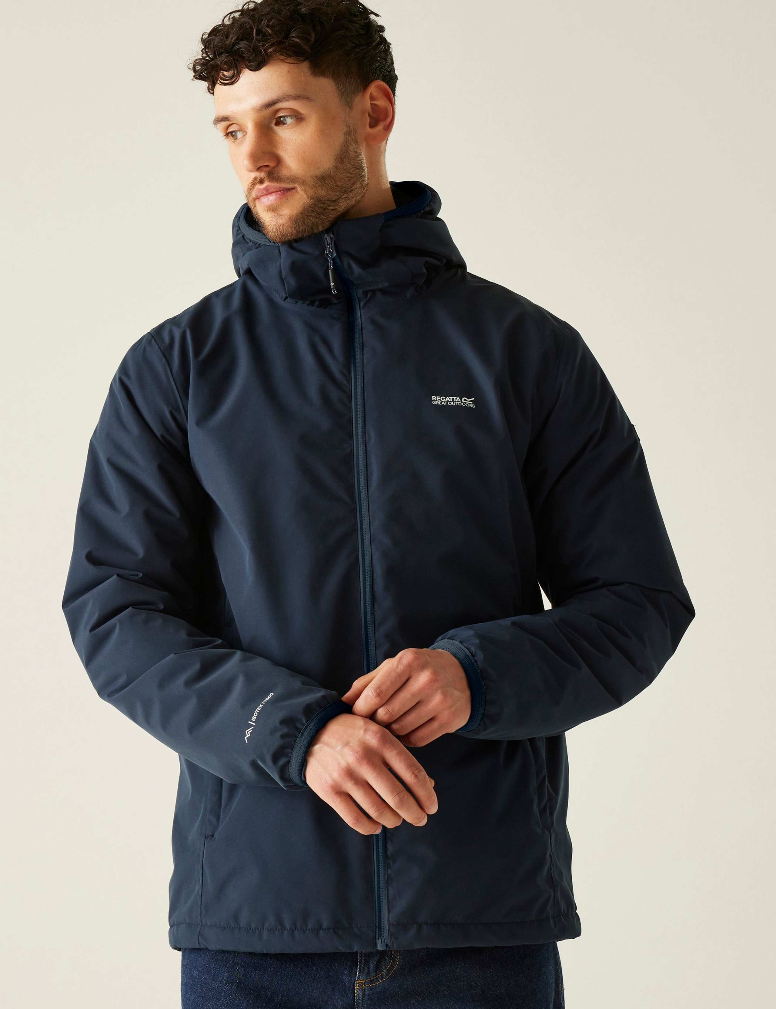 Caspen Waterproof Hooded Borg Lined Jacket 5 of 7