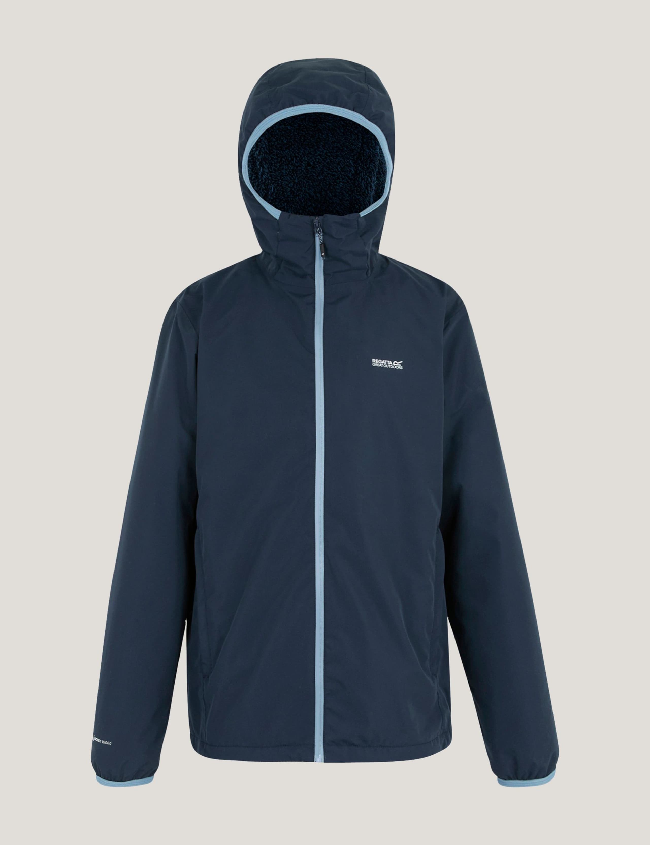 Caspen Waterproof Hooded Borg Lined Jacket 2 of 7