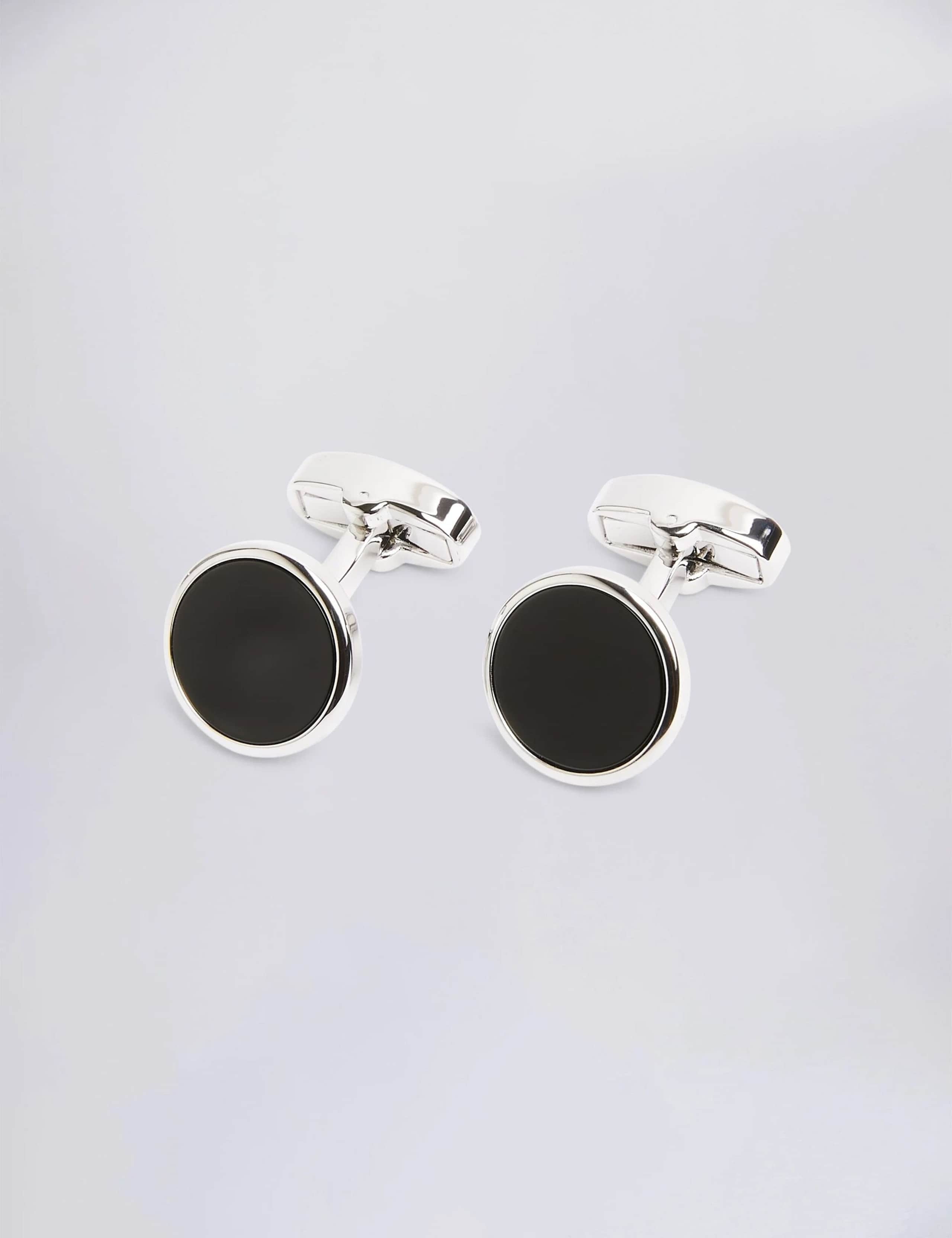 Onyx Round Cufflinks 2 of 2