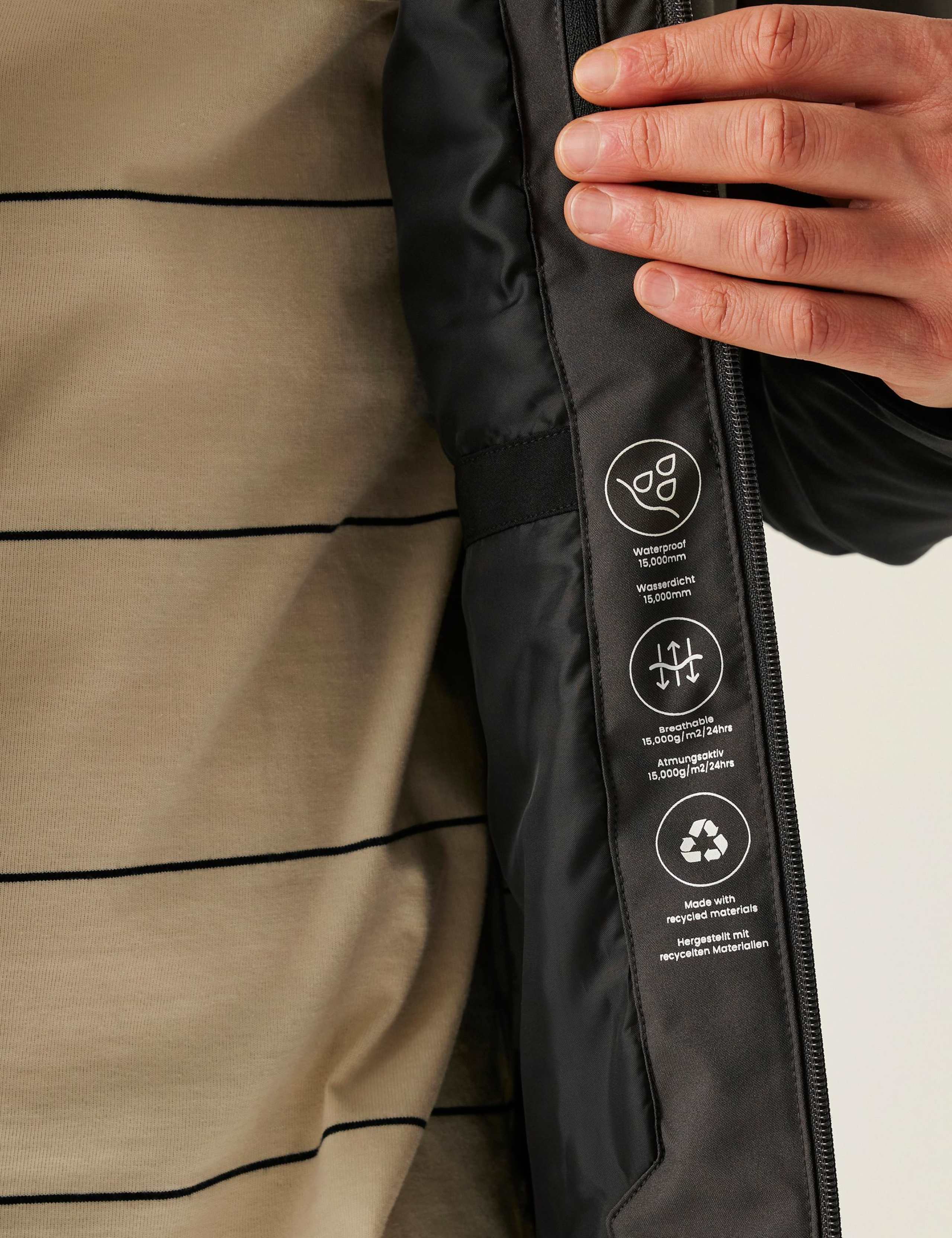 Highton Stretch Hooded Waterproof Jacket 9 of 9