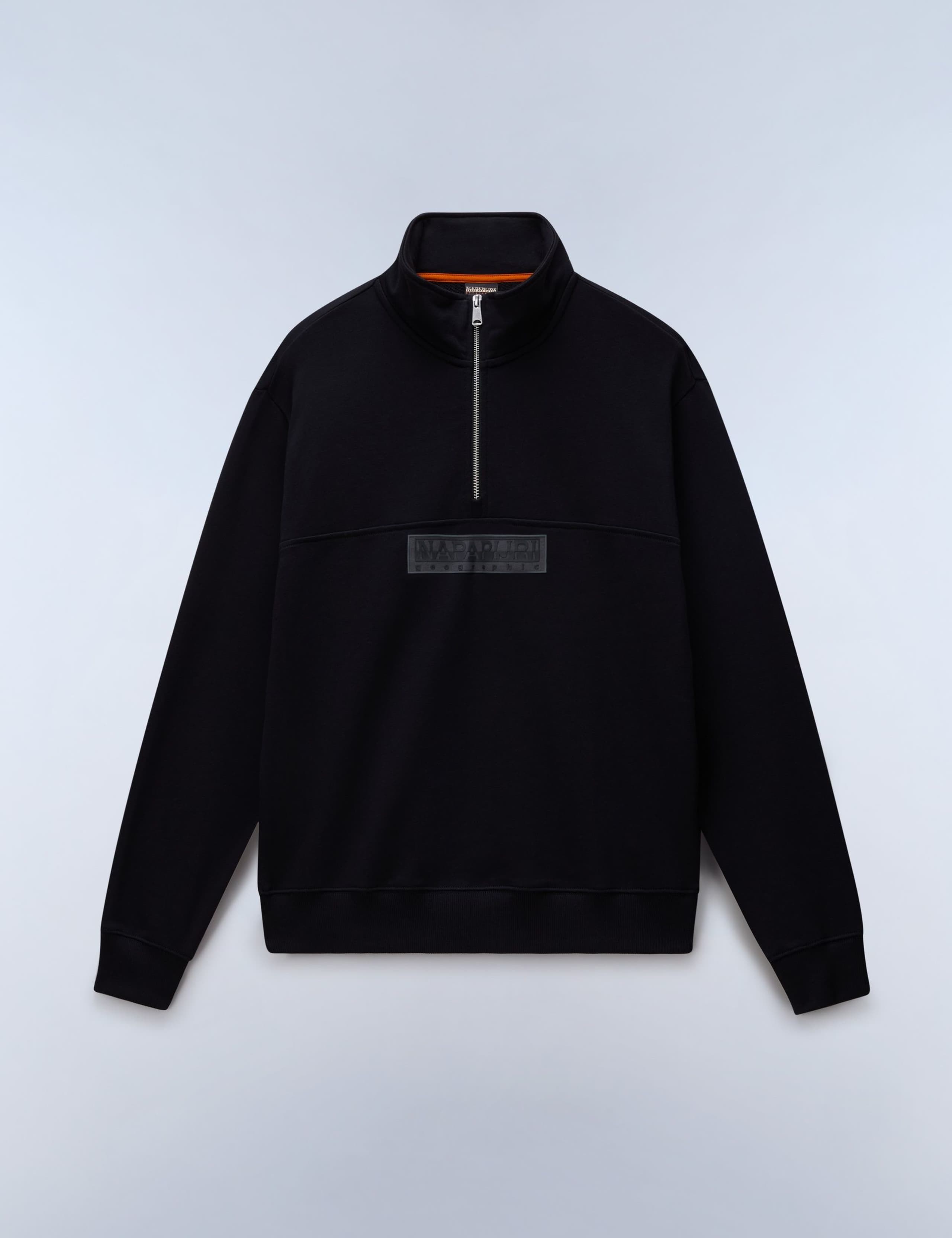 Box Logo Cotton Rich Half Zip Sweatshirt 2 of 4