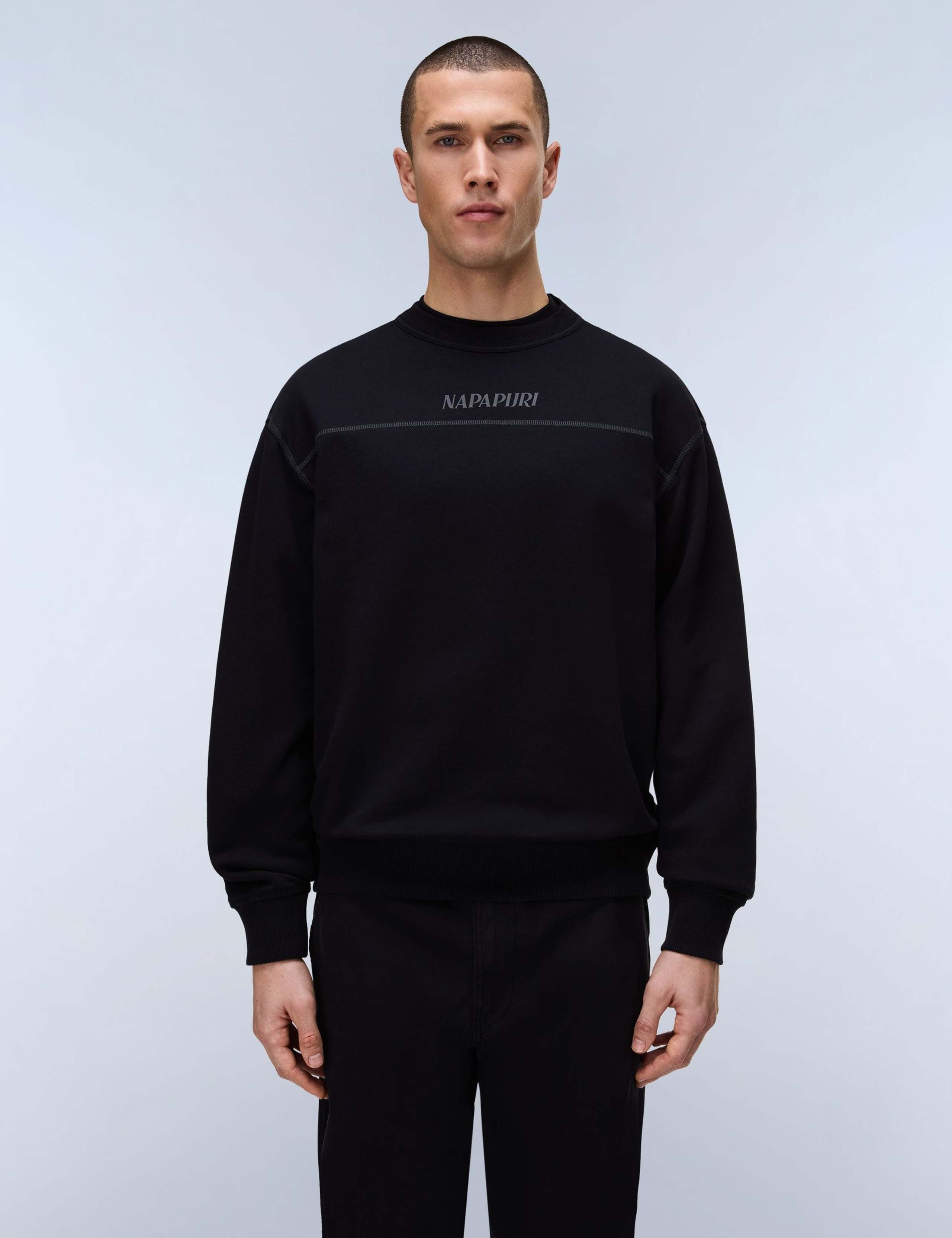 Umbra Pure Cotton Crew Neck Sweatshirt 1 of 6