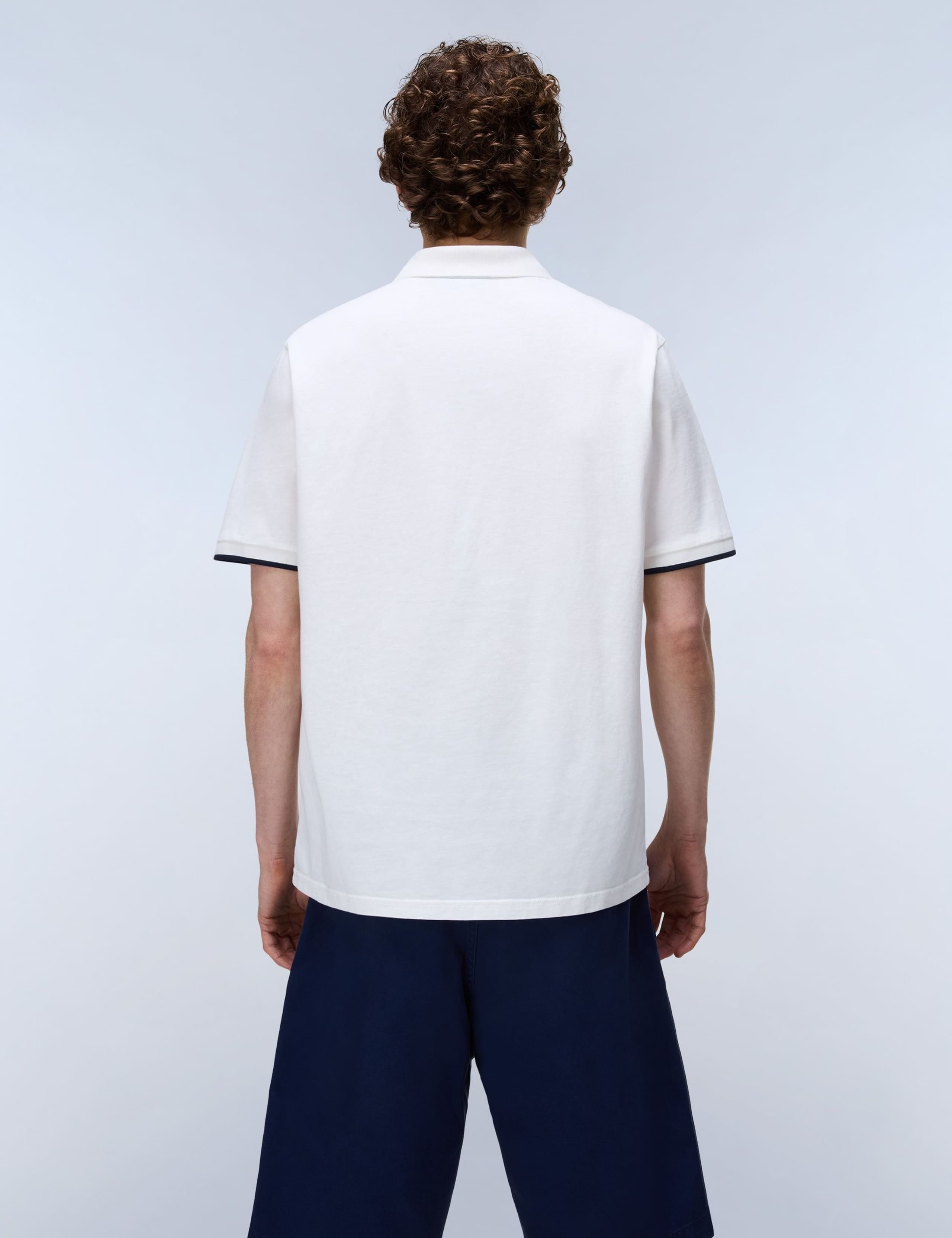 Pure Cotton Badge Polo Shirt 3 of 4