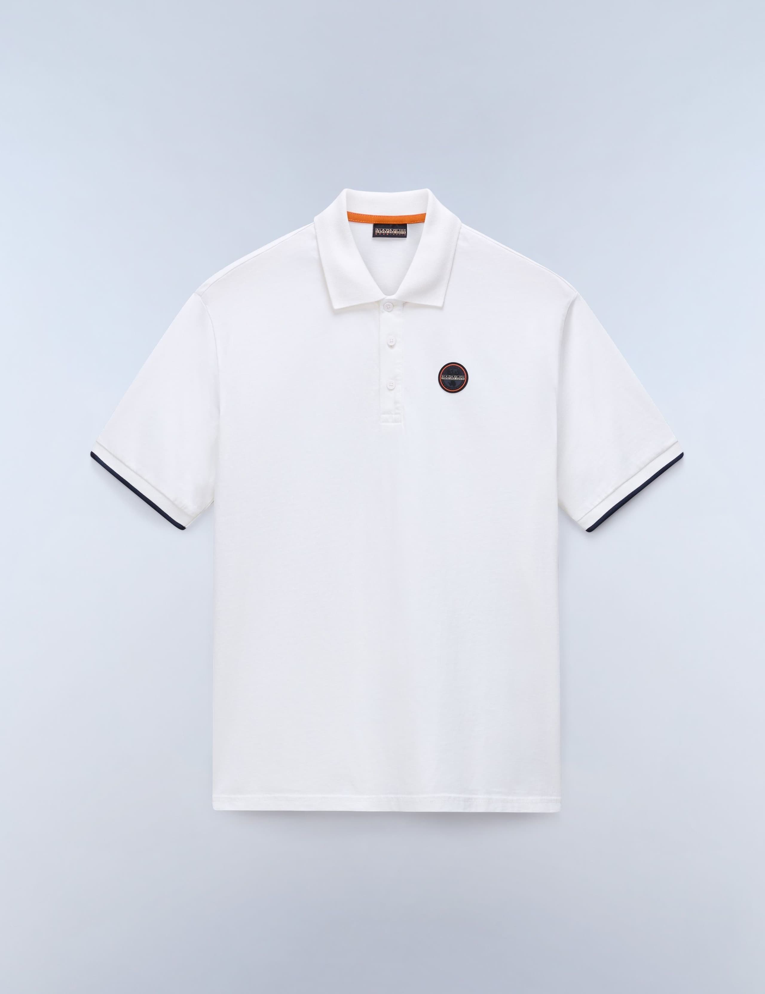 Pure Cotton Badge Polo Shirt 2 of 4