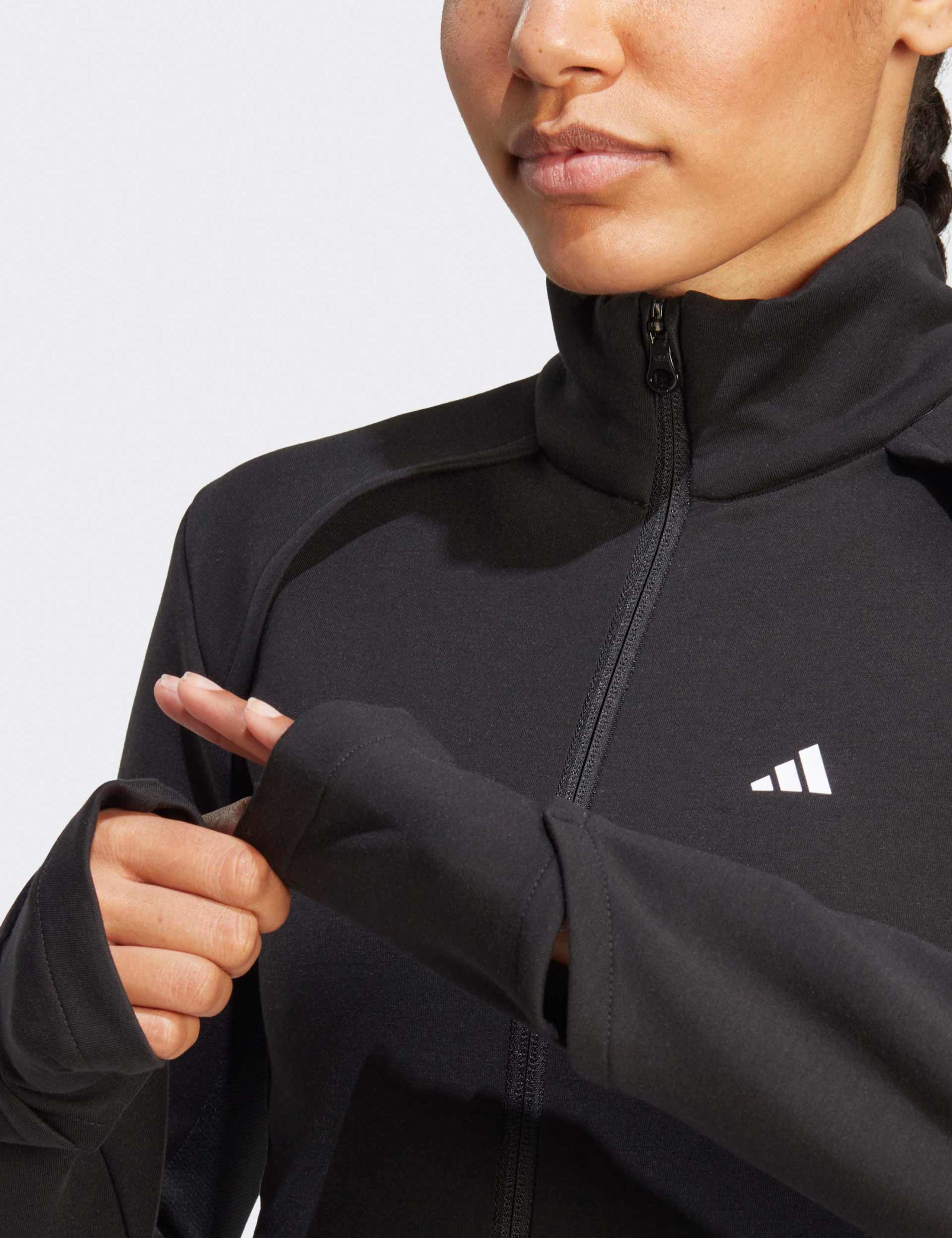 Training Zip Up Funnel Neck Sports Jacket 4 of 5