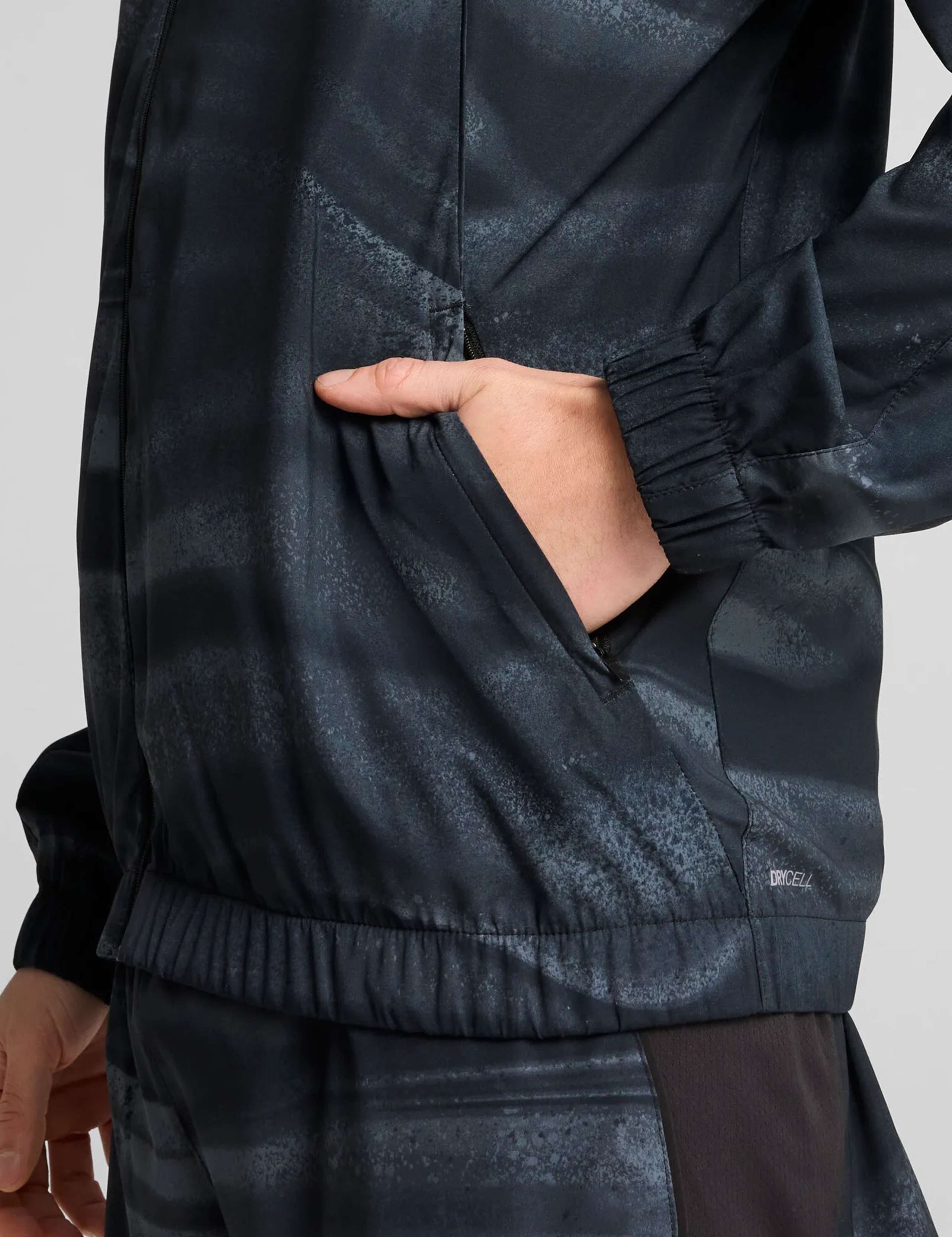 Run Velocity Printed Zip Up Sports Jacket 7 of 7
