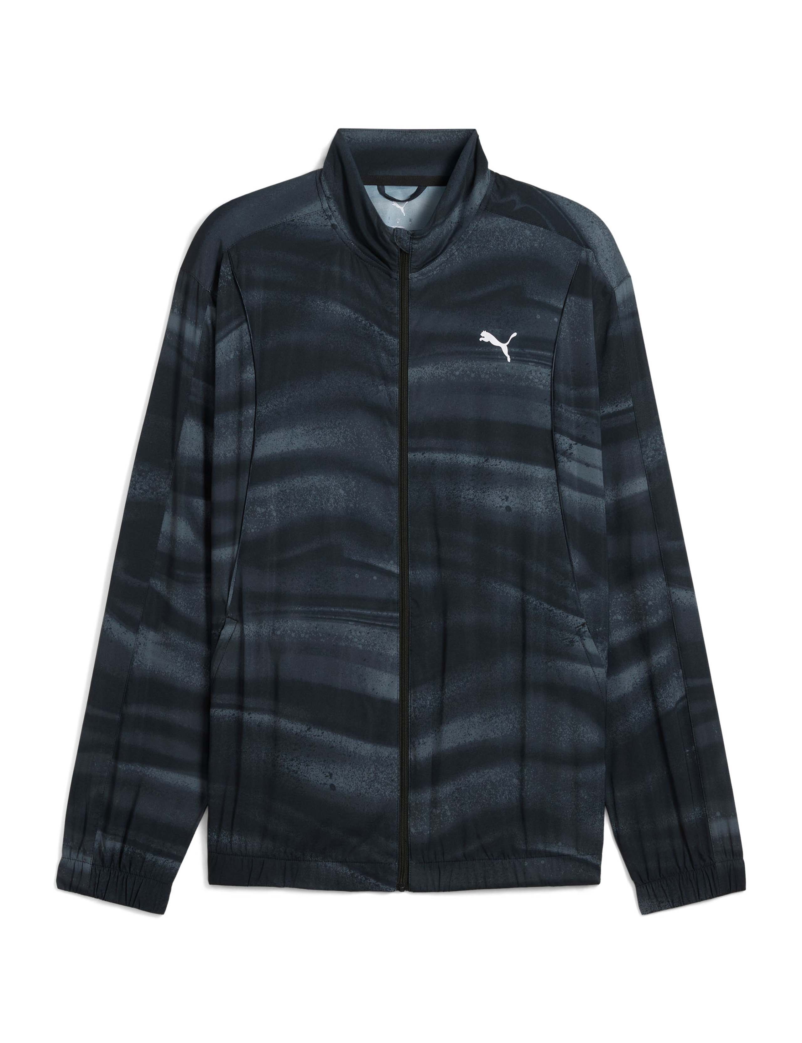 Run Velocity Printed Zip Up Sports Jacket 2 of 7