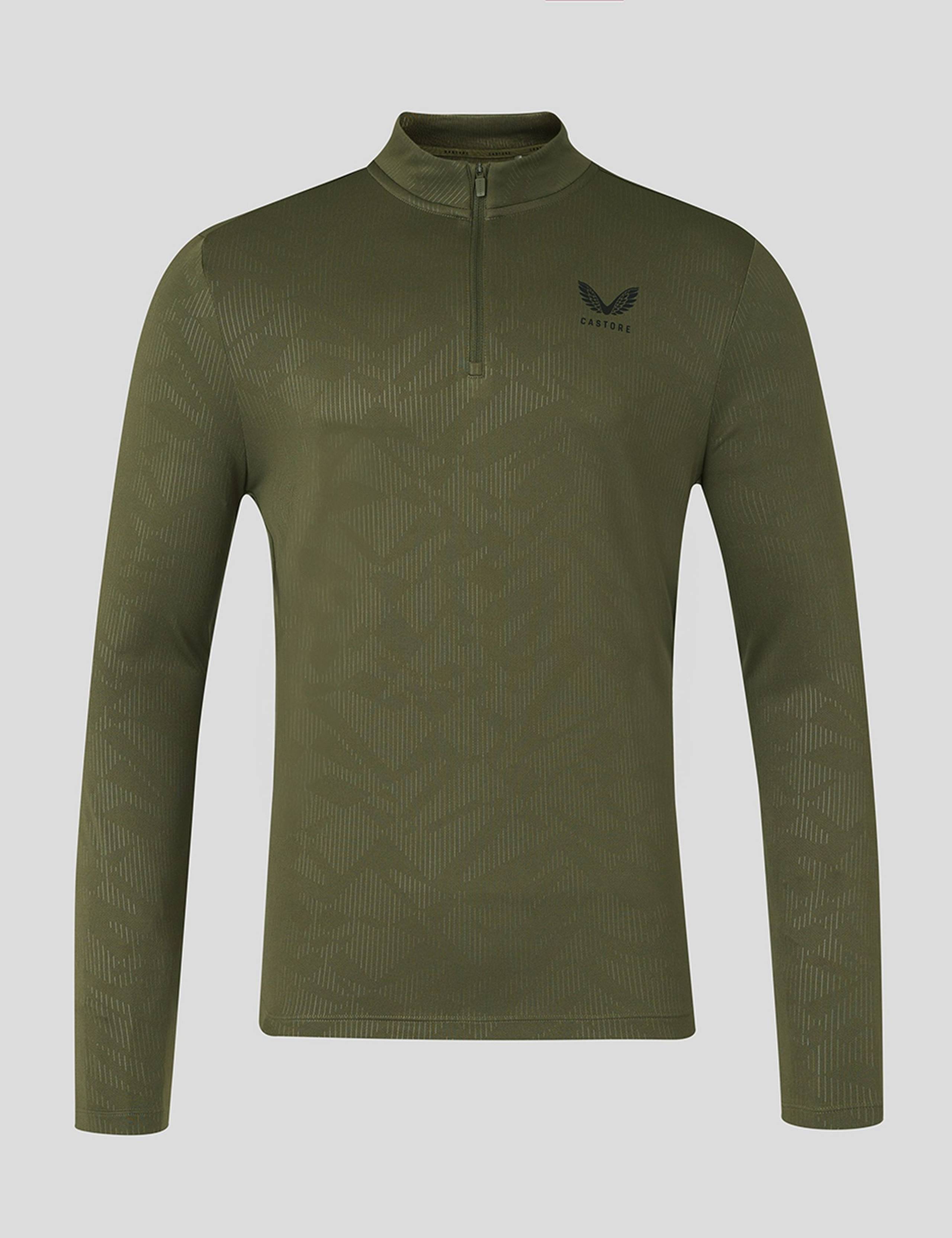 All Over Print Half Zip Training Top 2 of 6