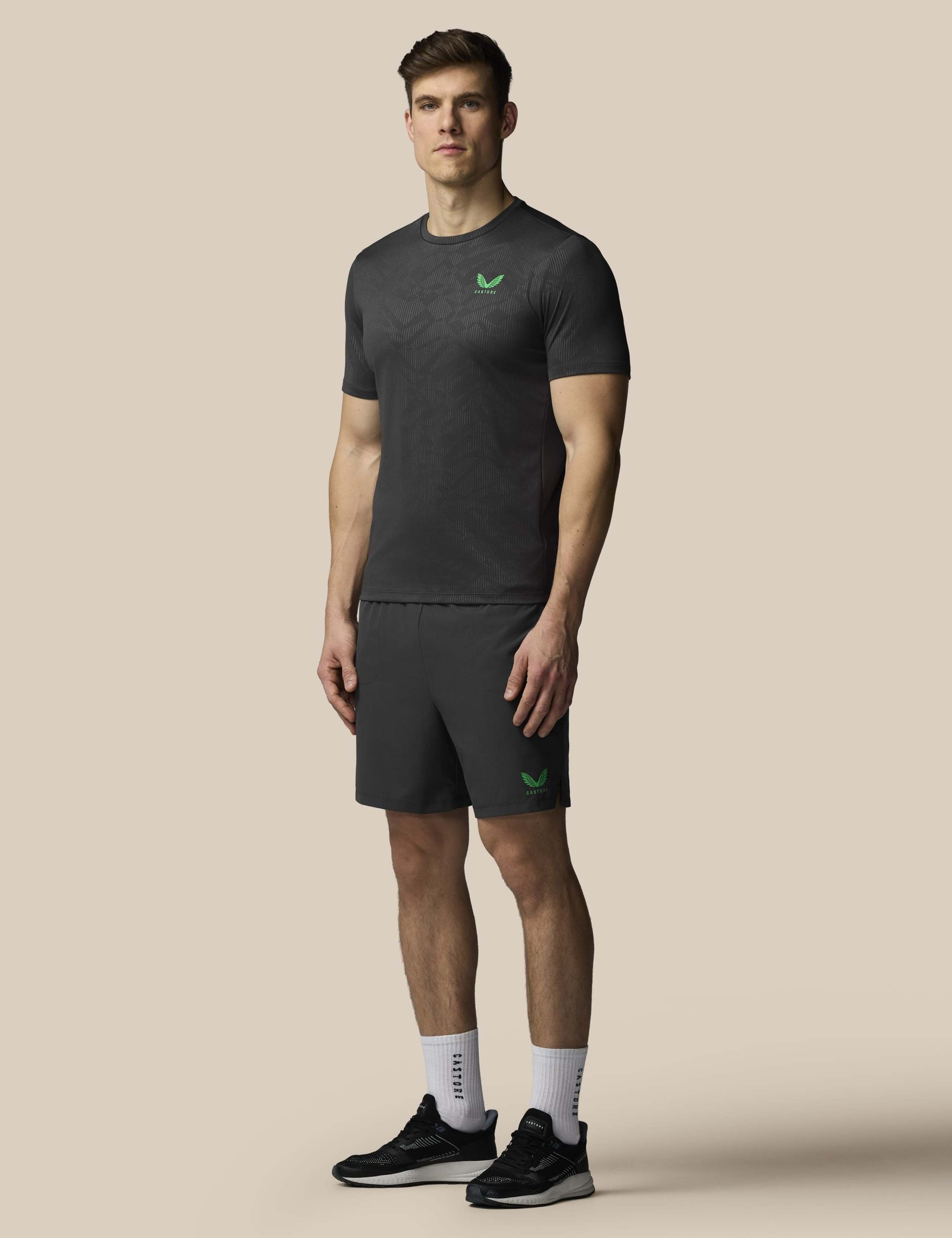 All Over Tonal Print Sports T-Shirt 3 of 6
