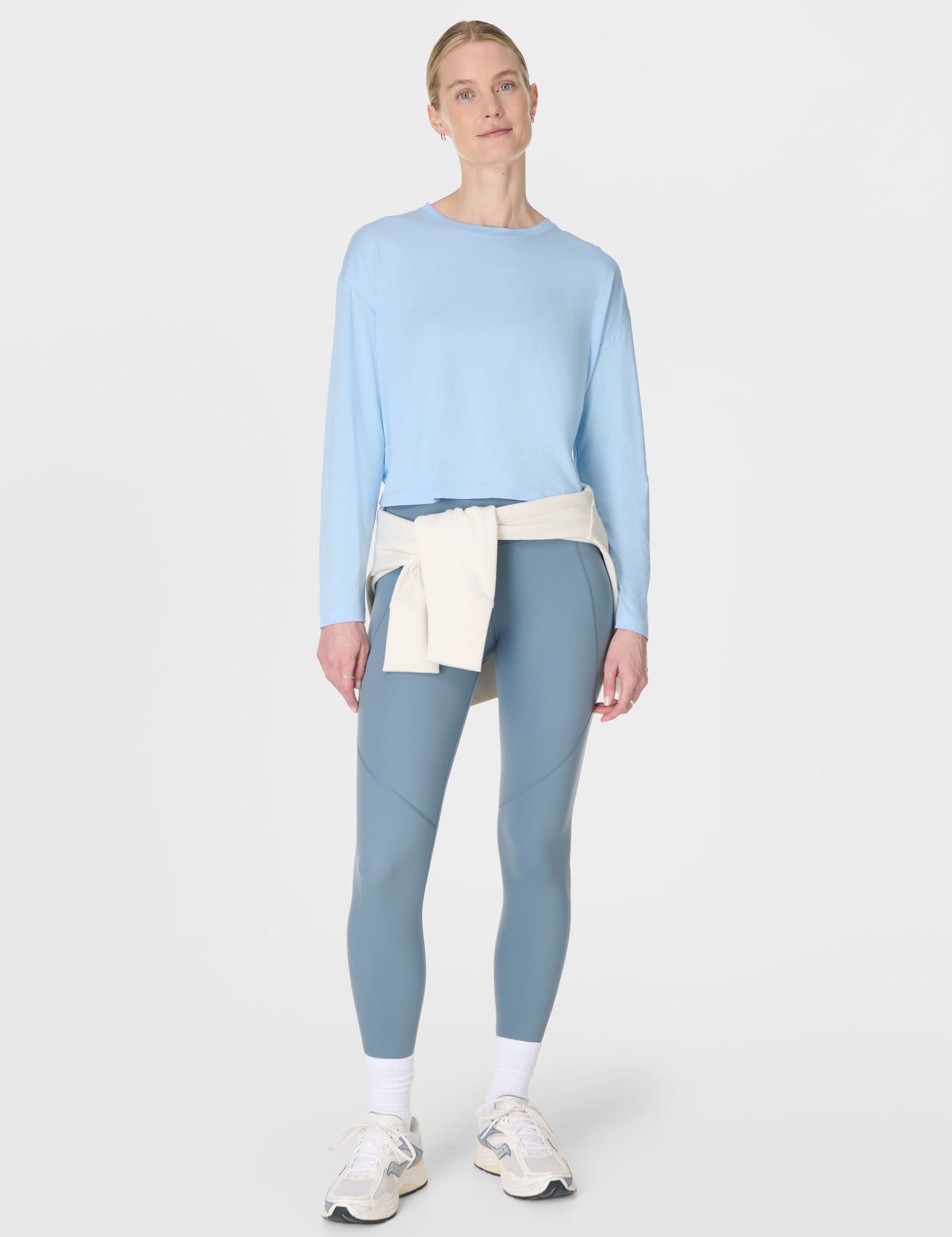 Essential Cotton Rich Relaxed Crop T-Shirt 3 of 7