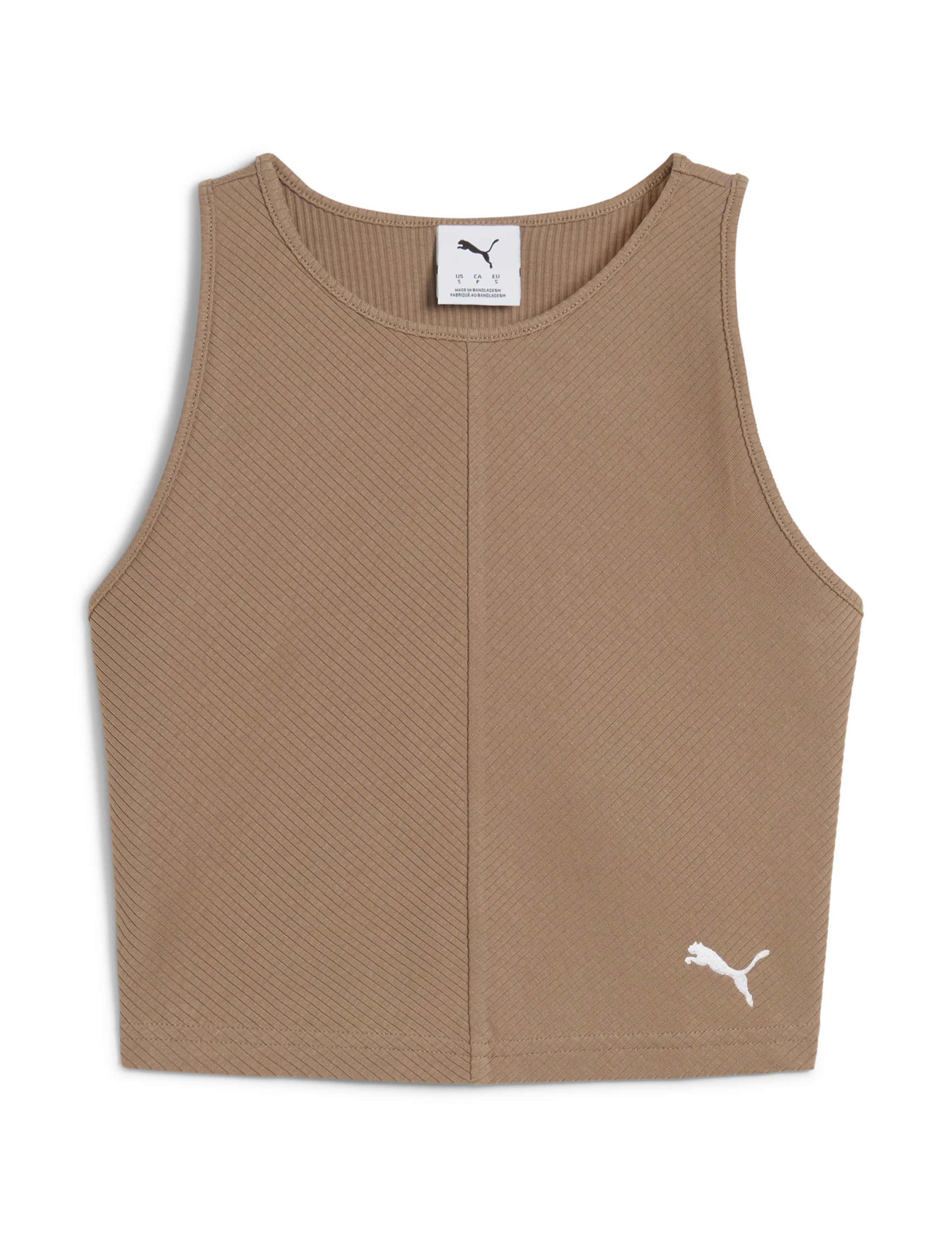 Wardrobe Ess Cotton Rich Crop Vest Top 2 of 6