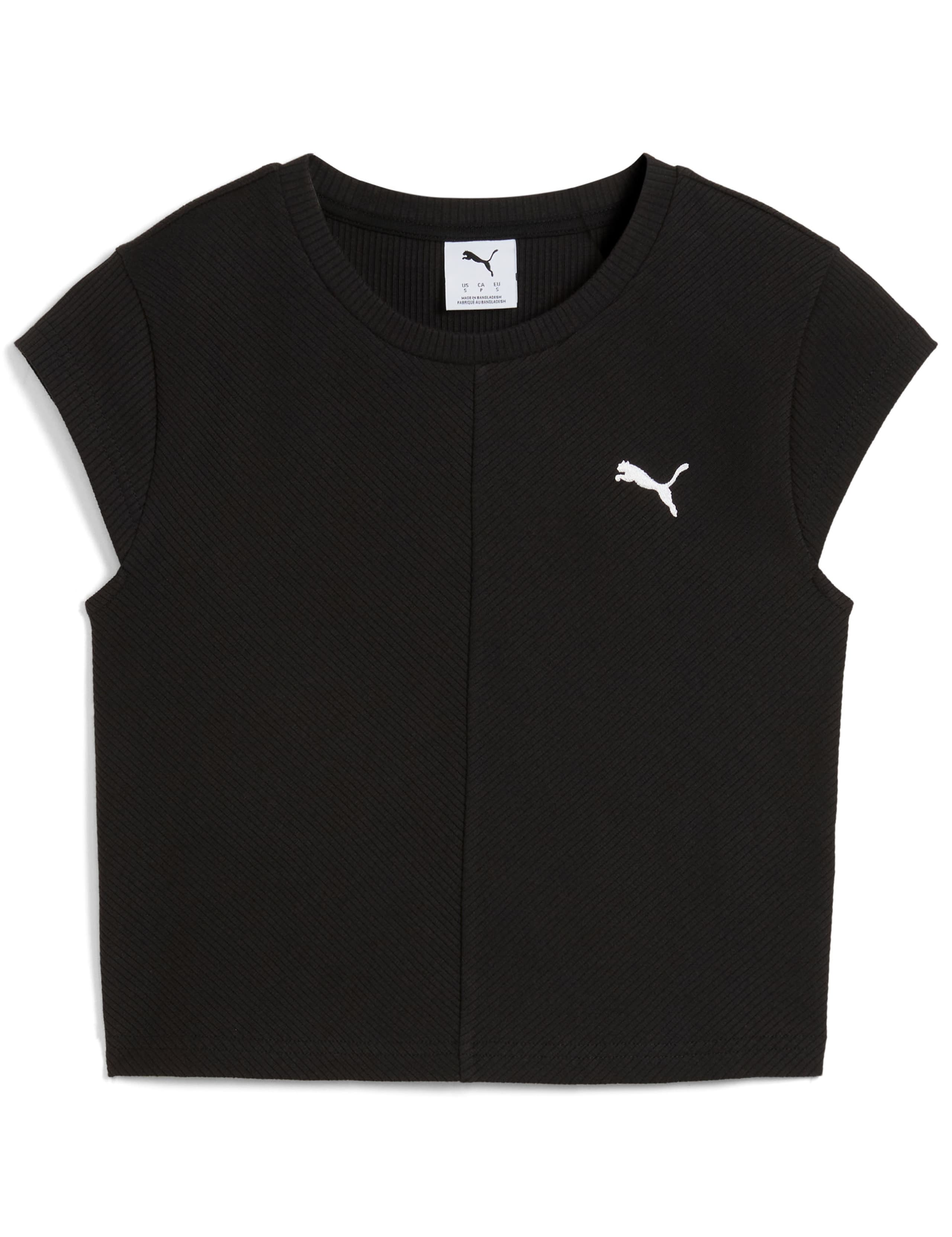 Wardrobe Ess Cotton Rich Rib Crop T-Shirt 2 of 4