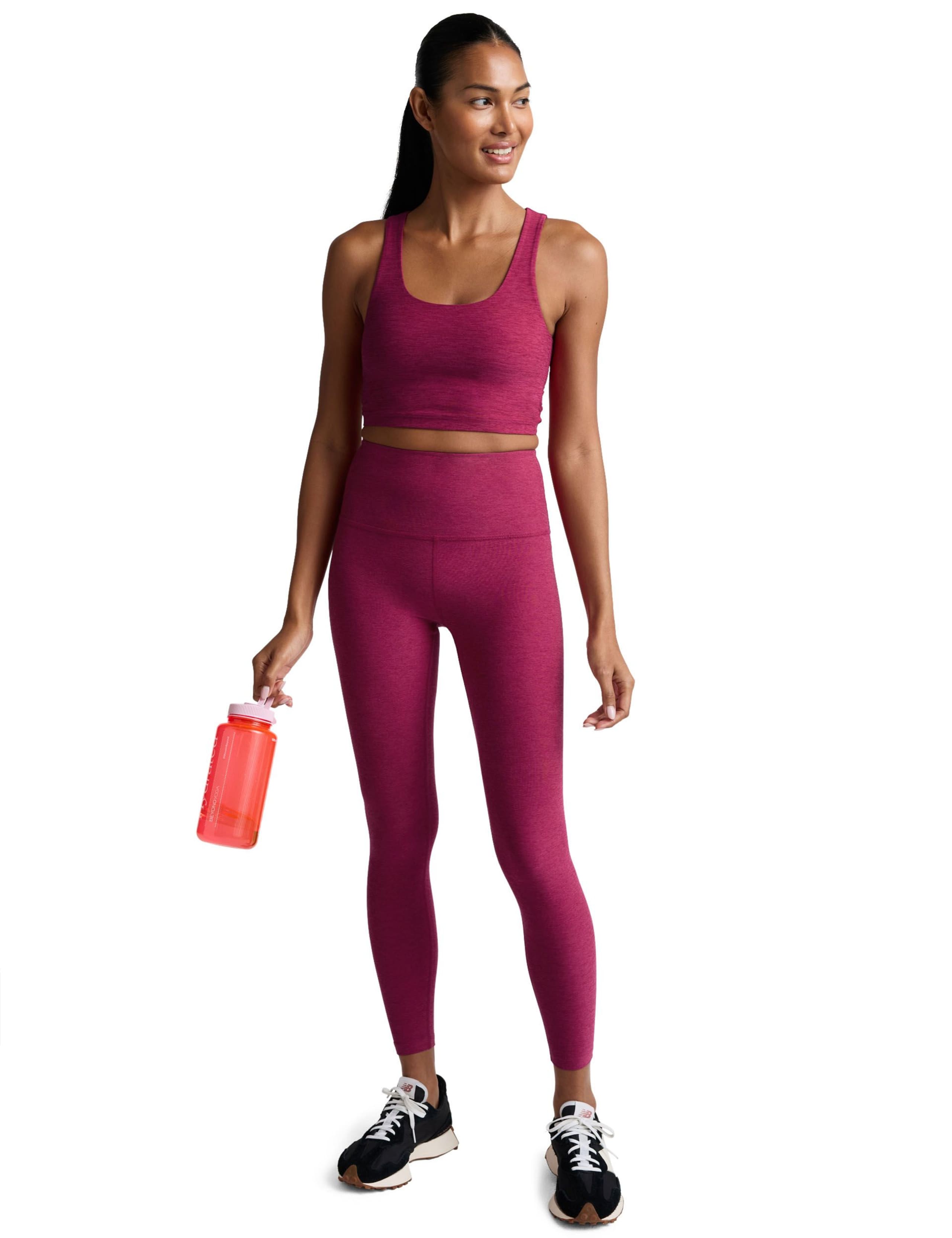 Spacedye Twister Scoop Neck Crop Top 2 of 3