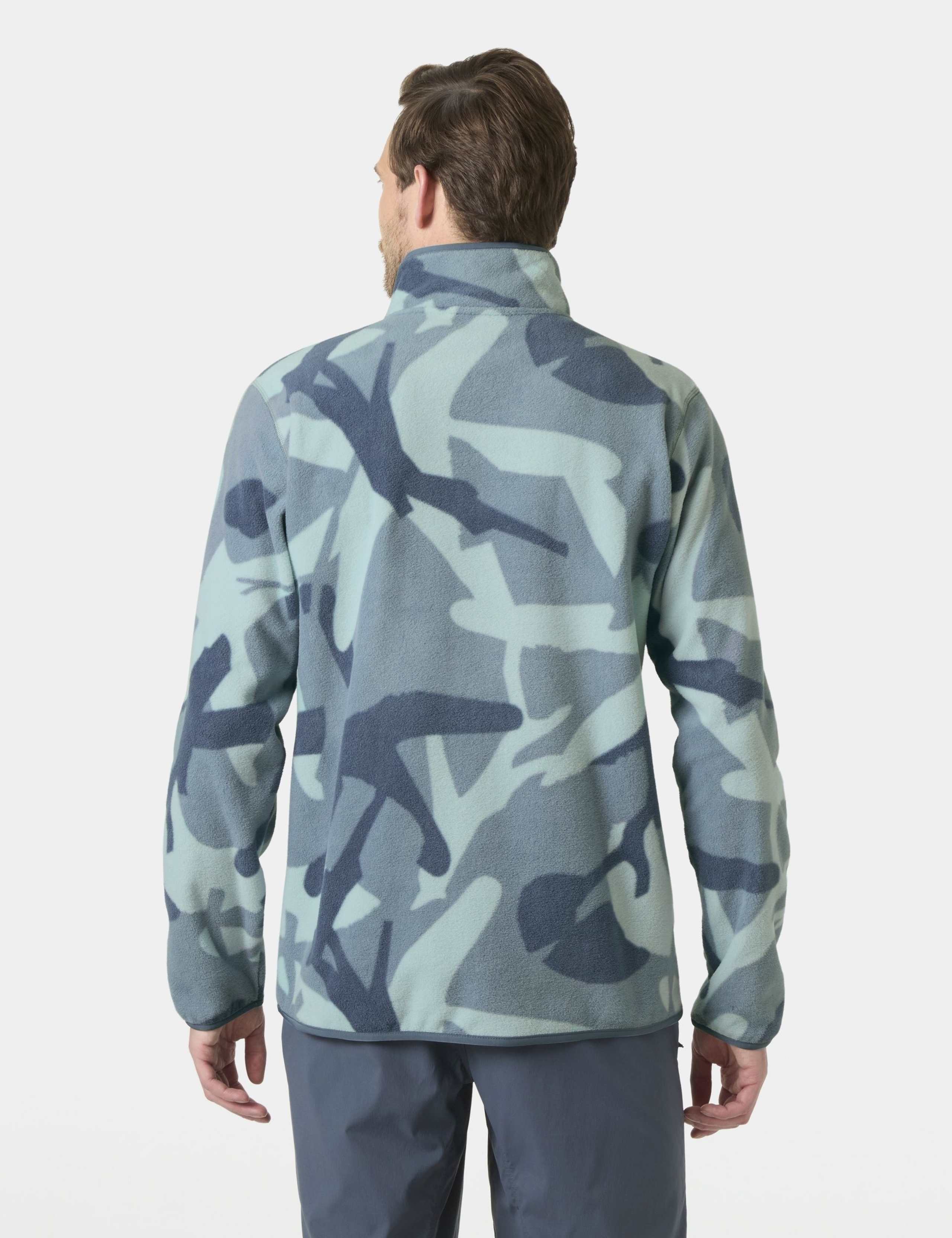 Maridalen Fleece Printed Funnel Neck Jacket 3 of 4
