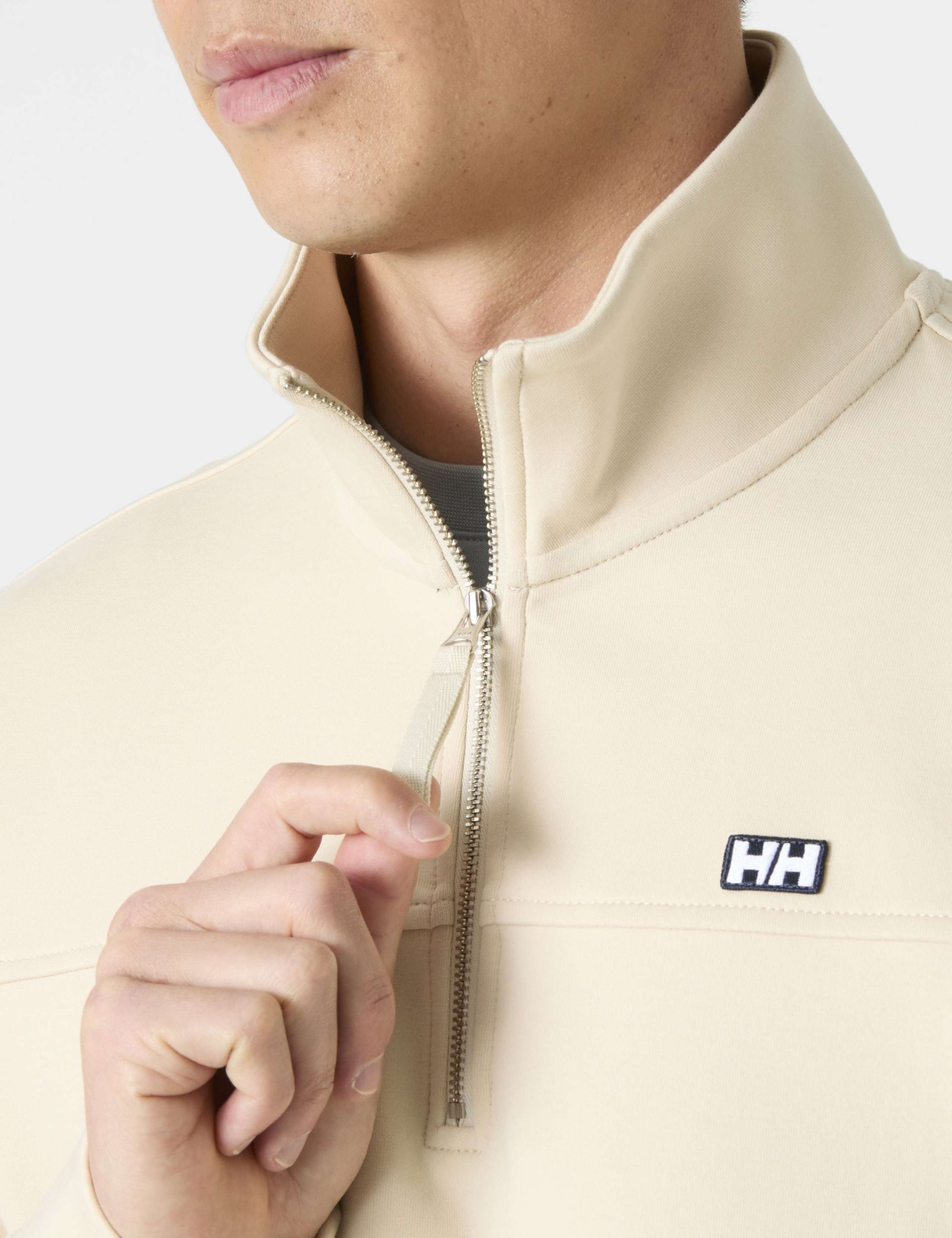 Cotton Ric Half Zip Fleece Top 4 of 4