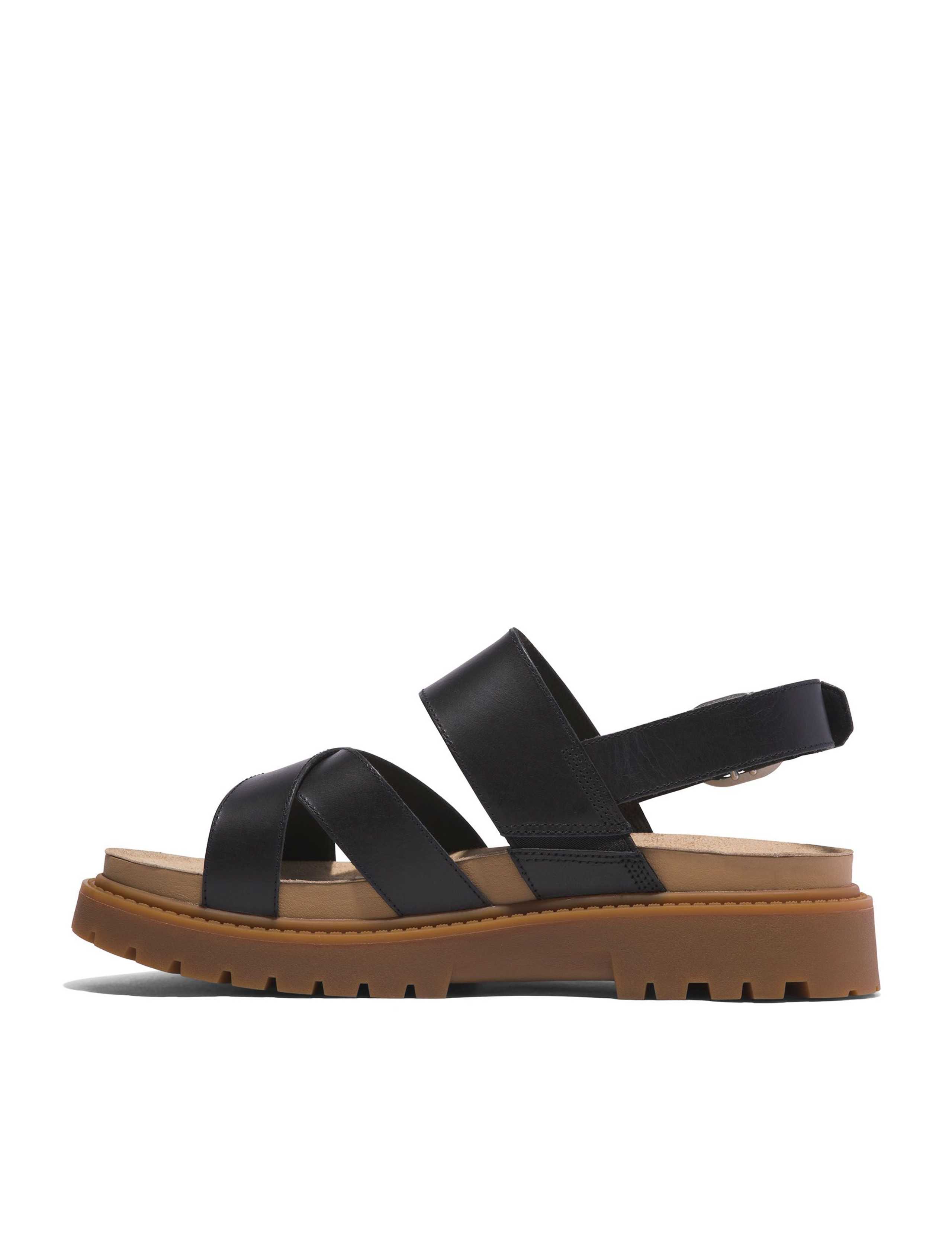 Clairemont Leather Strappy Flat Sandals 8 of 8