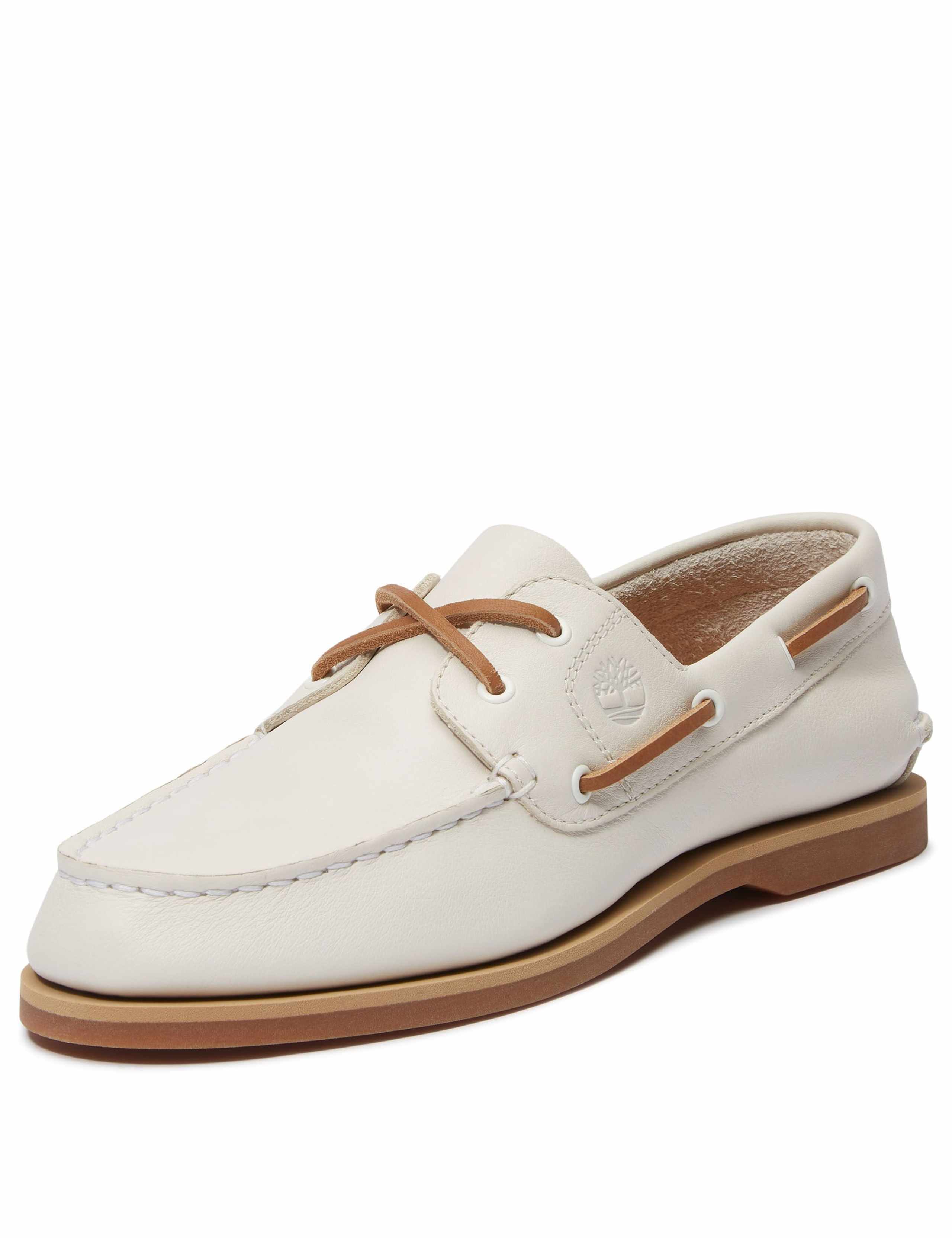 Classic 2-Eye Leather Boat Shoes 4 of 8