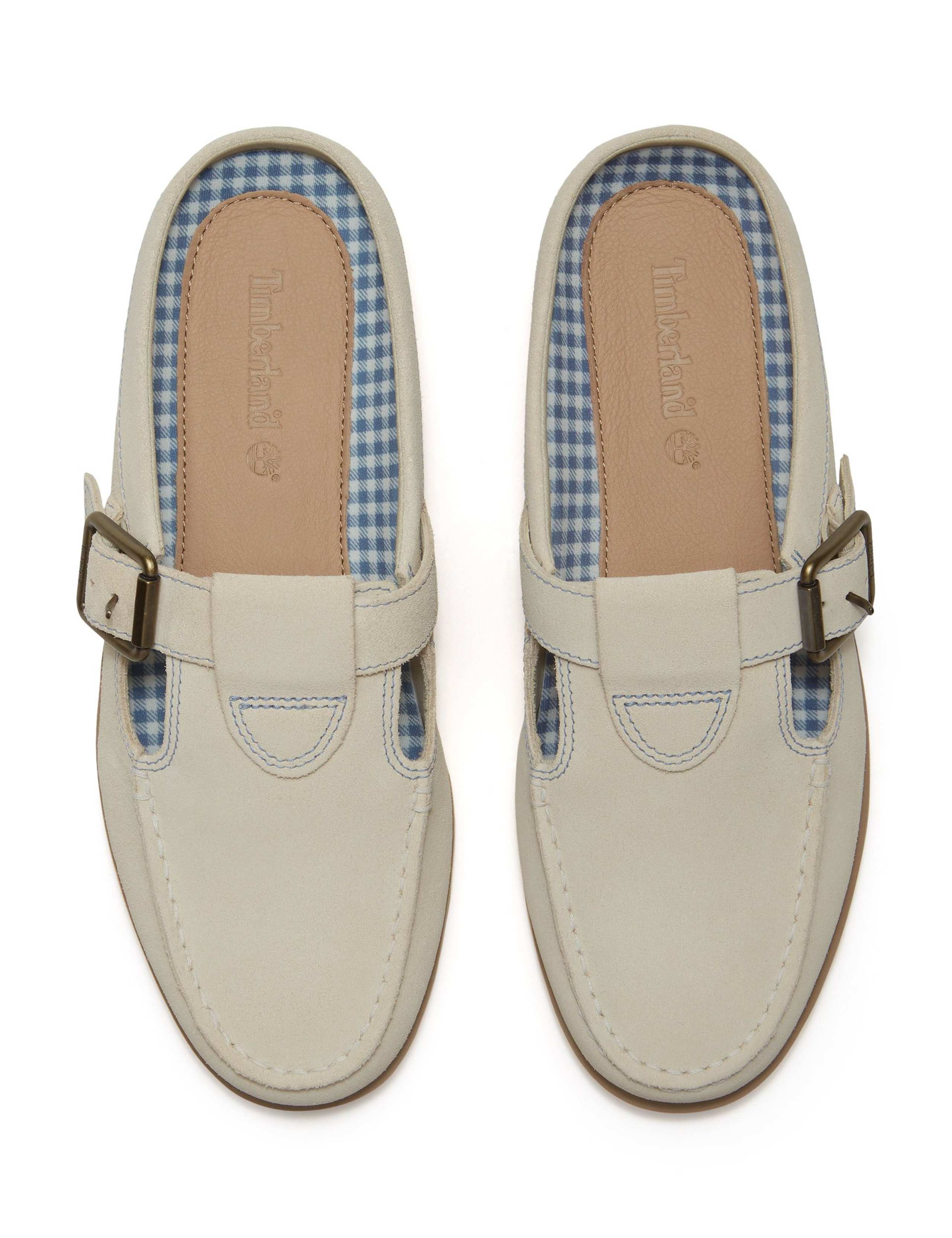 Classic Leather Boat Shoe Clog Mules 4 of 10