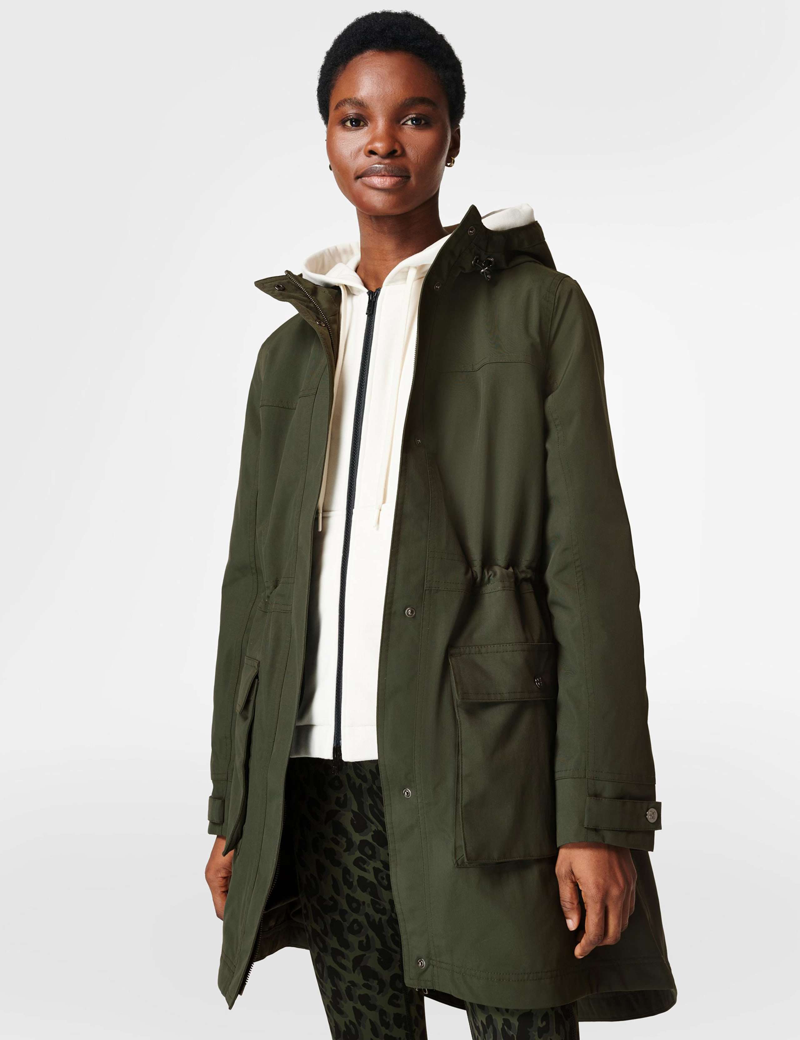 Stride Waterproof Hooded Longline Parka 1 of 6