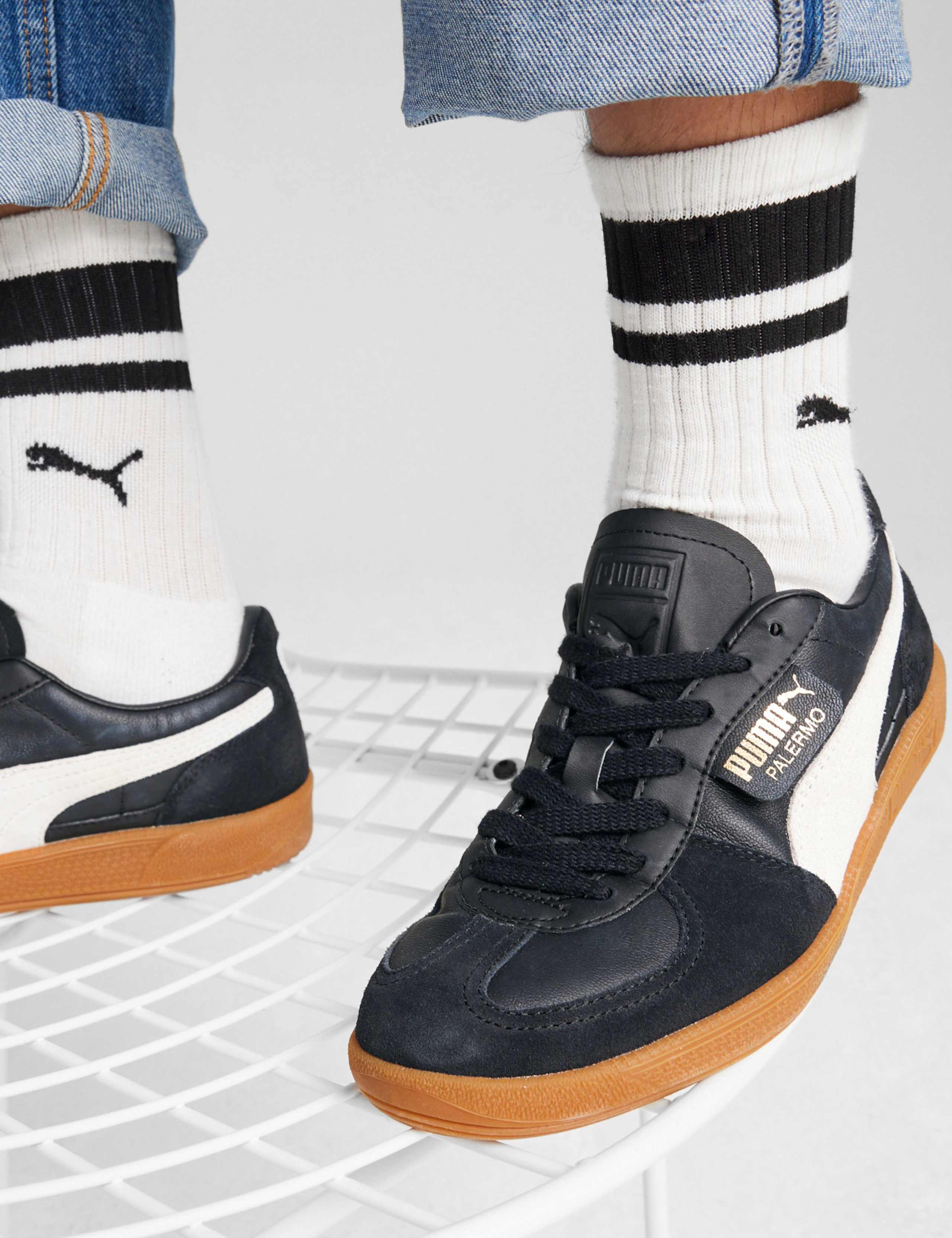 Palermo Leather Trainers 2 of 7