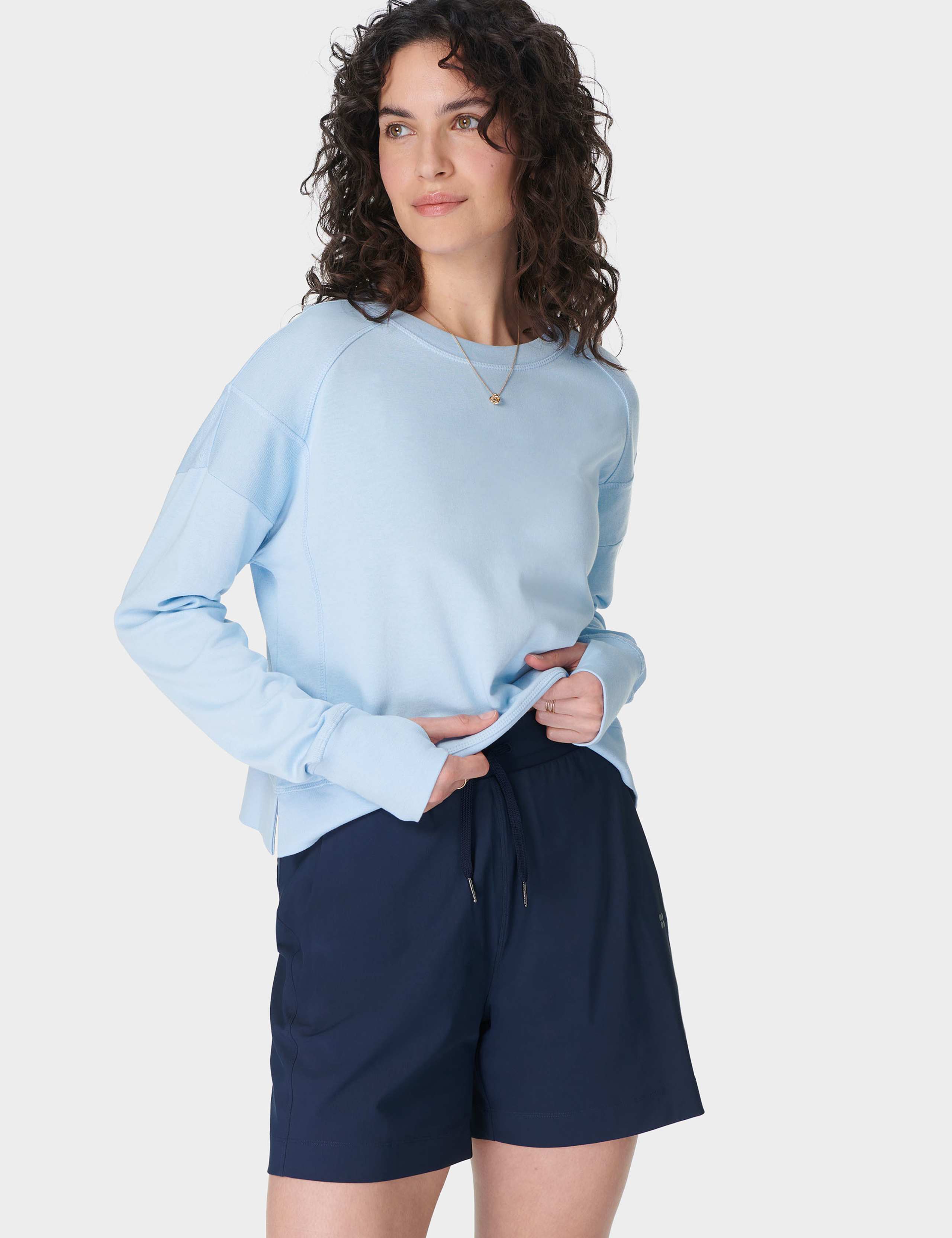 After Class Cotton Blend Relaxed Sweat-shirt 4 of 7