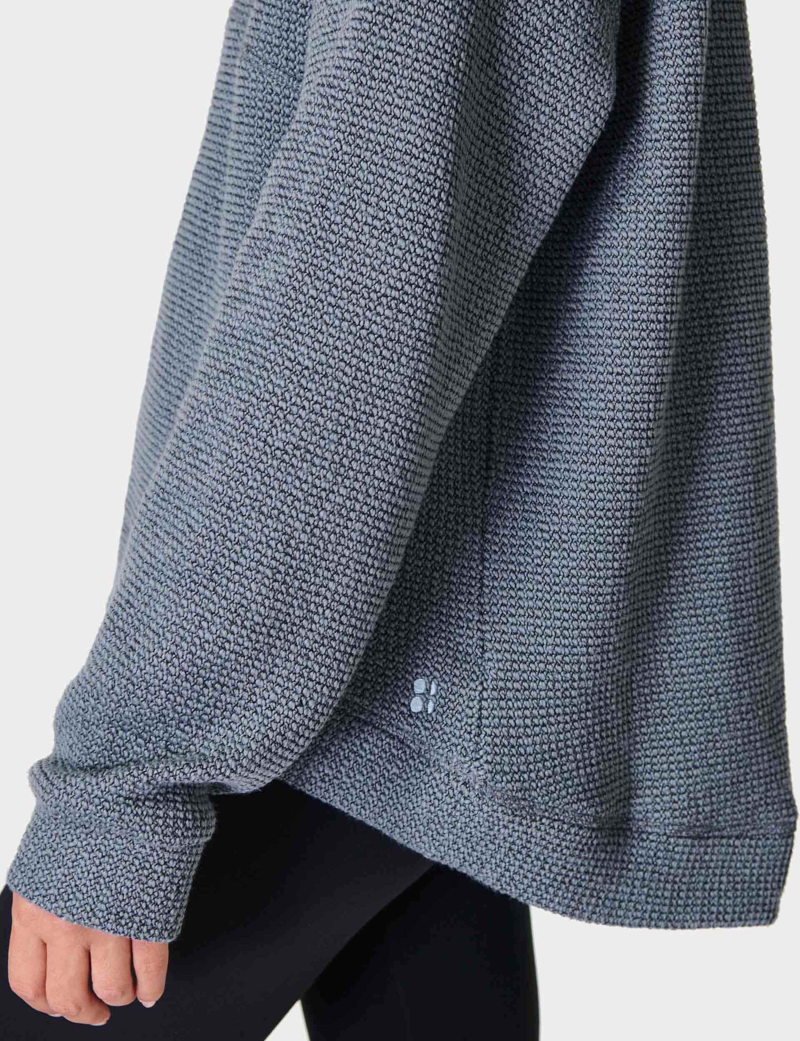 Restful Cotton Rich Half Zip Sweatshirt 6 of 6