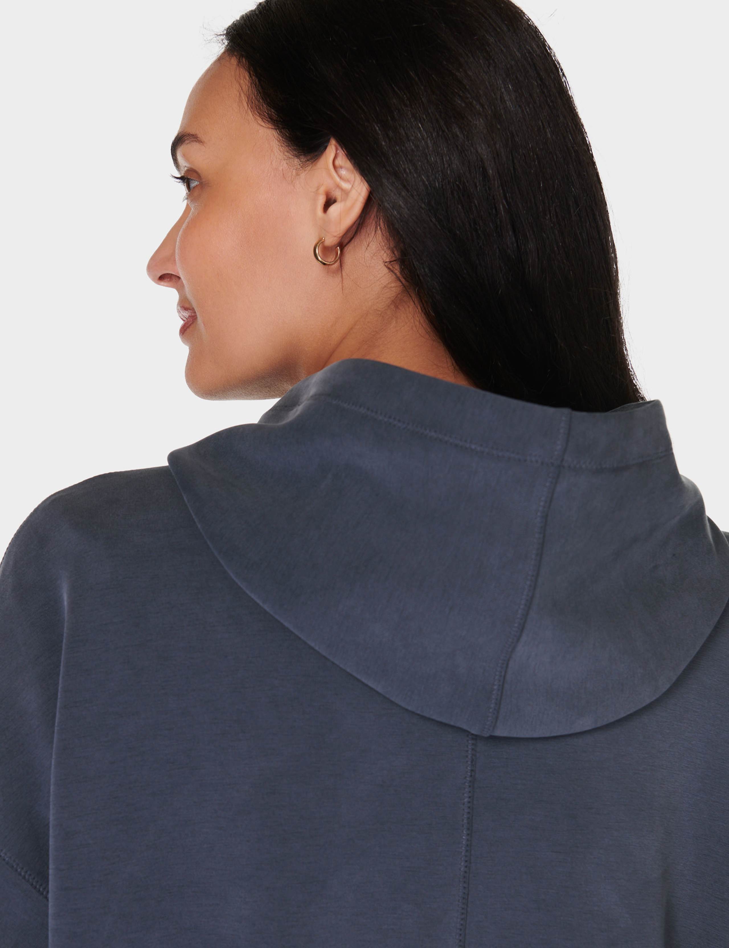 Sand Wash CloudWeight Relaxed Crop Hoodie 6 of 6