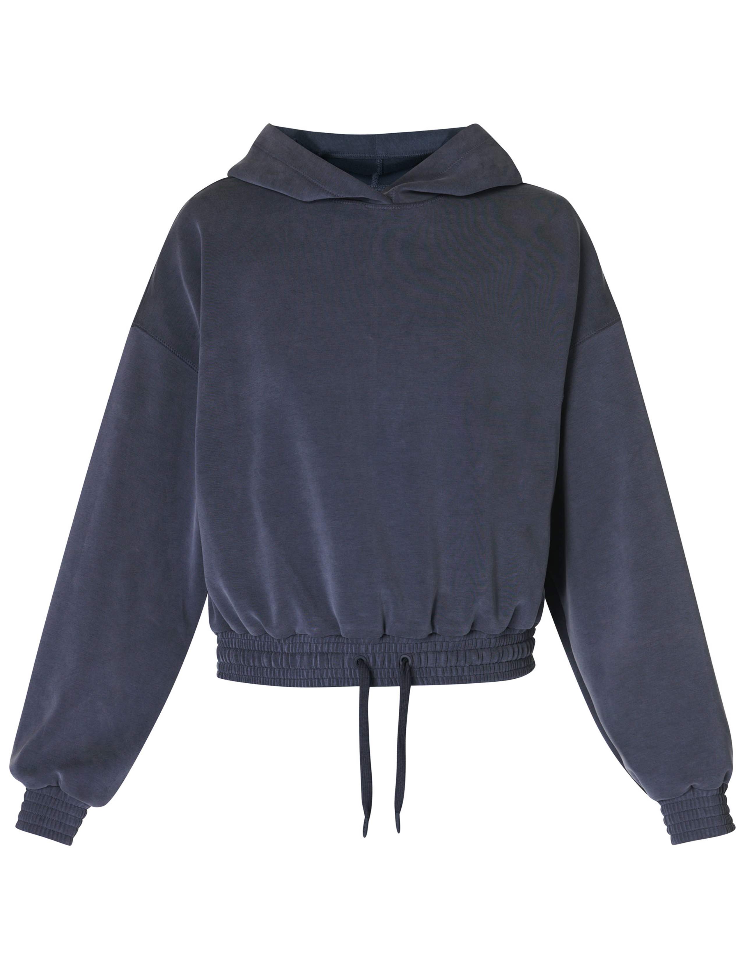 Sand Wash CloudWeight Relaxed Crop Hoodie 2 of 6