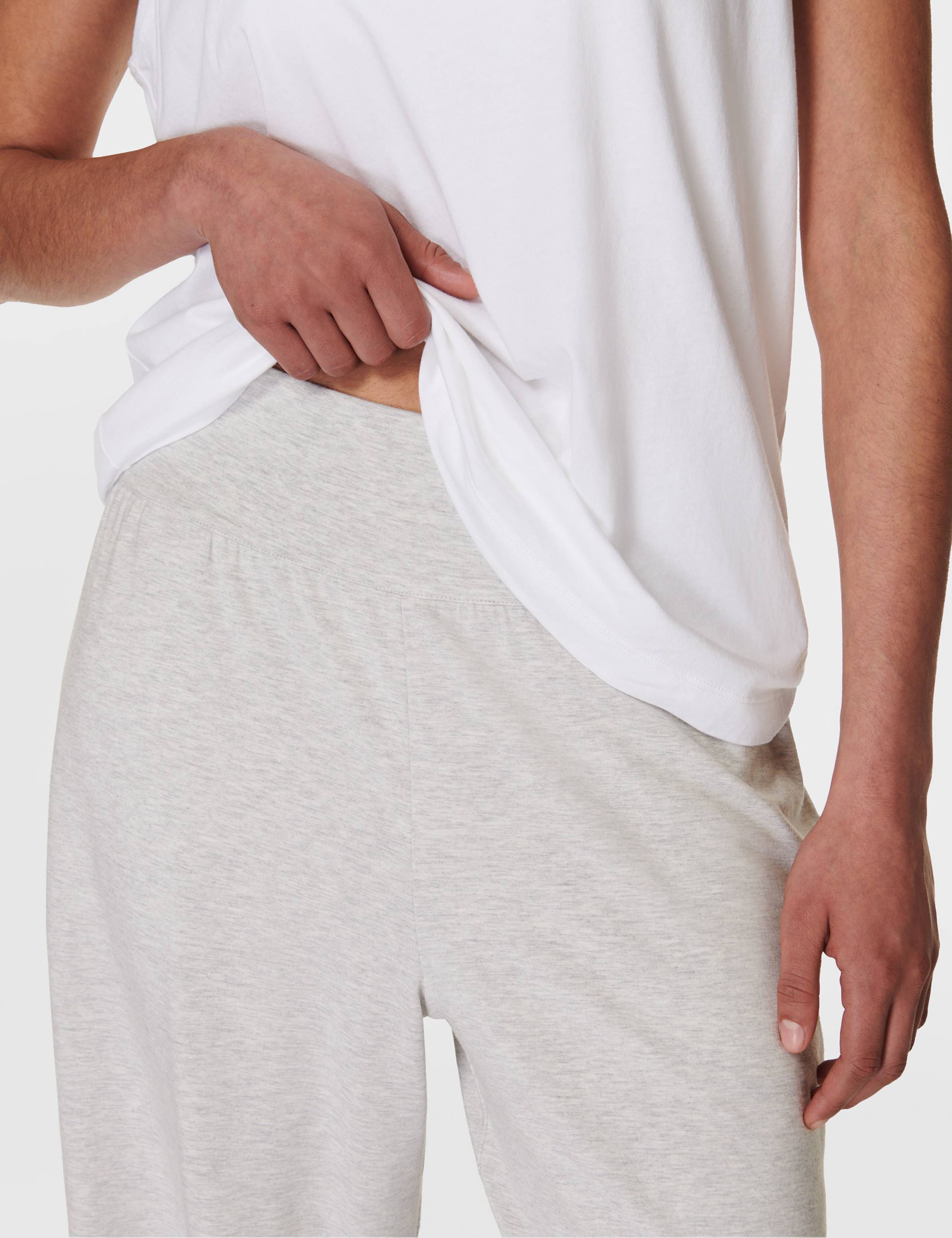 Modal Rich High Waisted Wide Leg Joggers 6 of 6