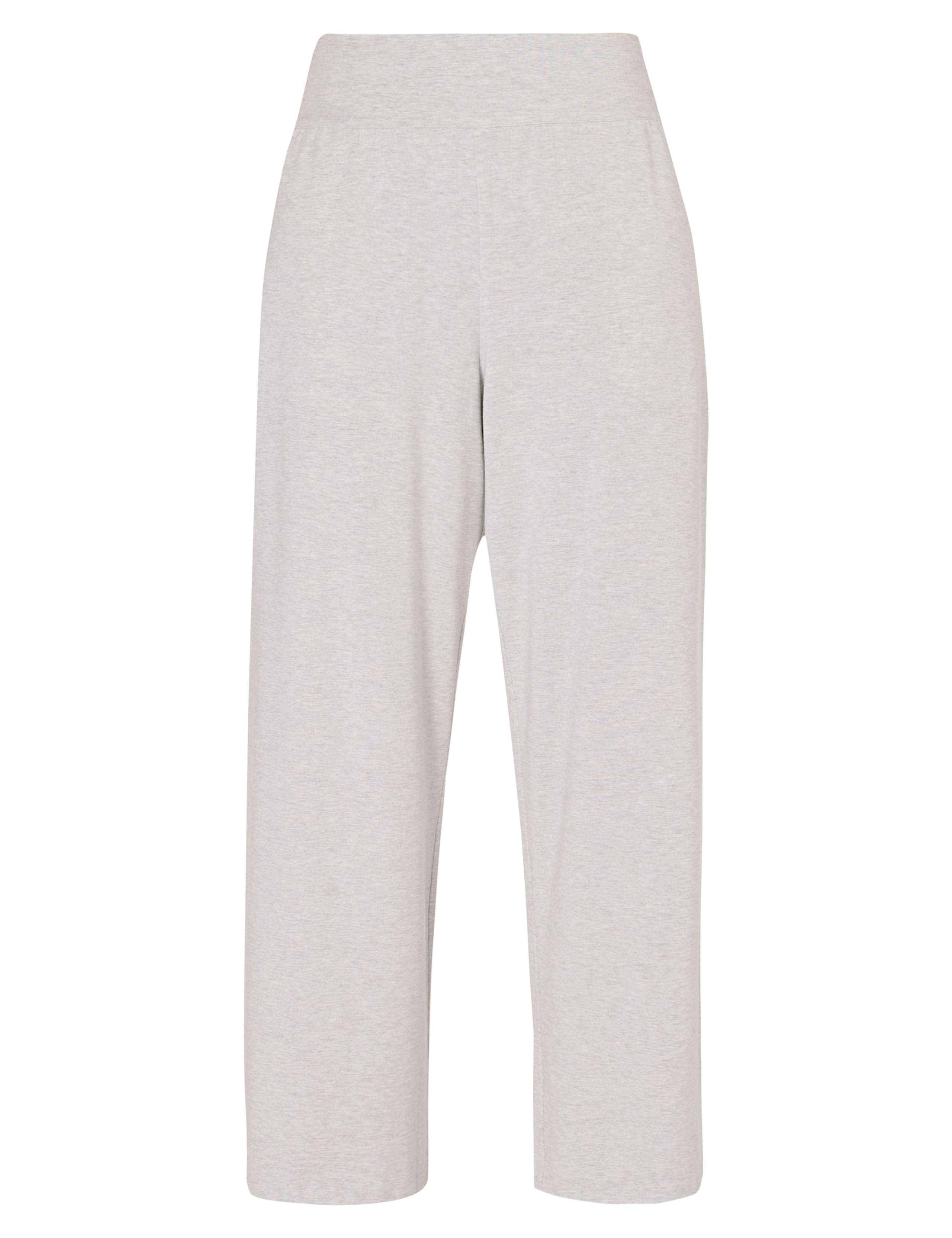 Modal Rich High Waisted Wide Leg Joggers 2 of 6