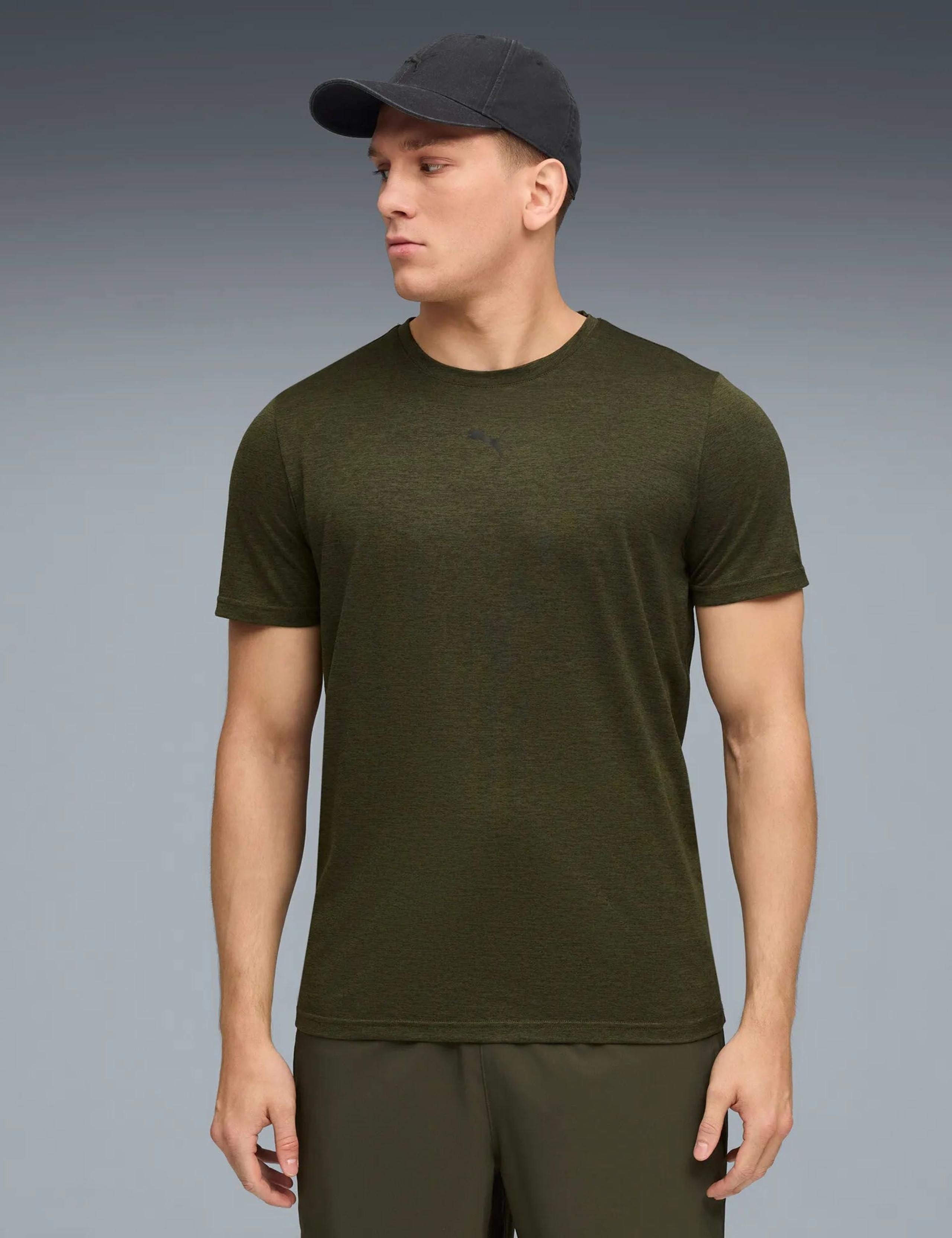 Tad Essentials Heather Cat Training T-Shirt 1 of 5