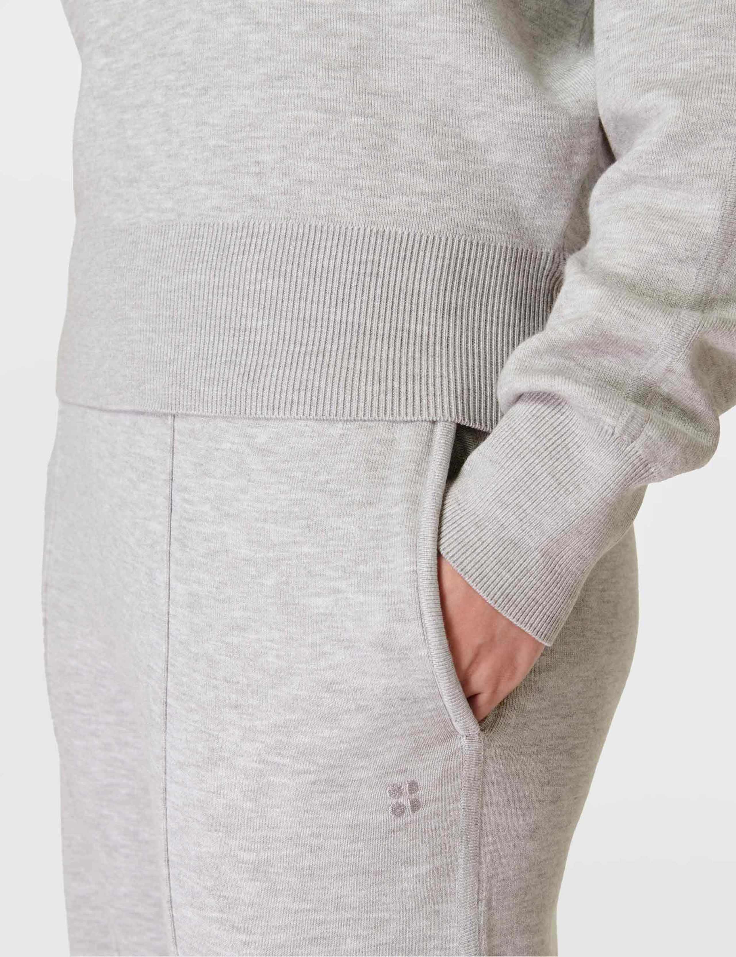 Timeless Cotton Blend Wide Leg Joggers 4 of 6