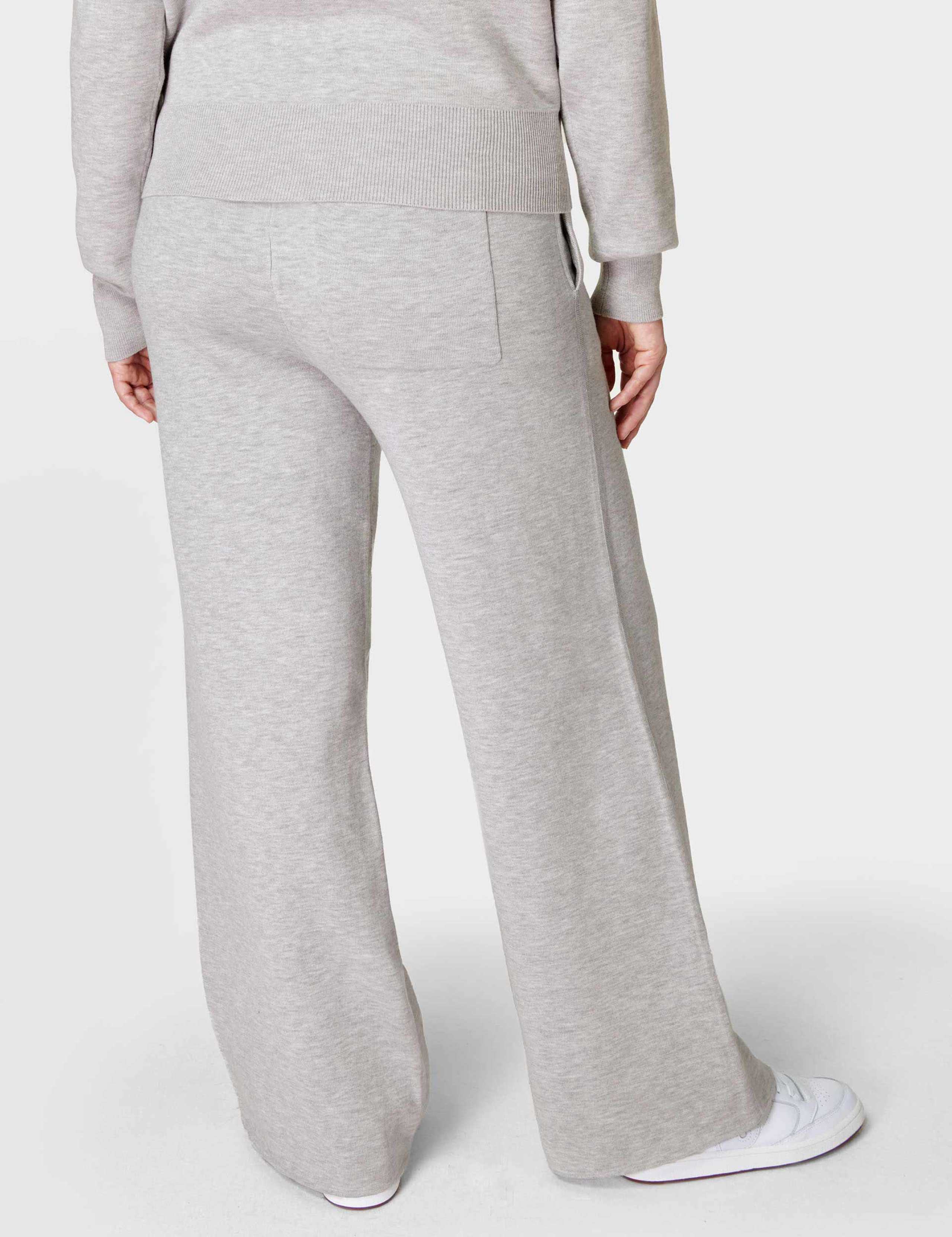 Timeless Cotton Blend Wide Leg Joggers 5 of 6