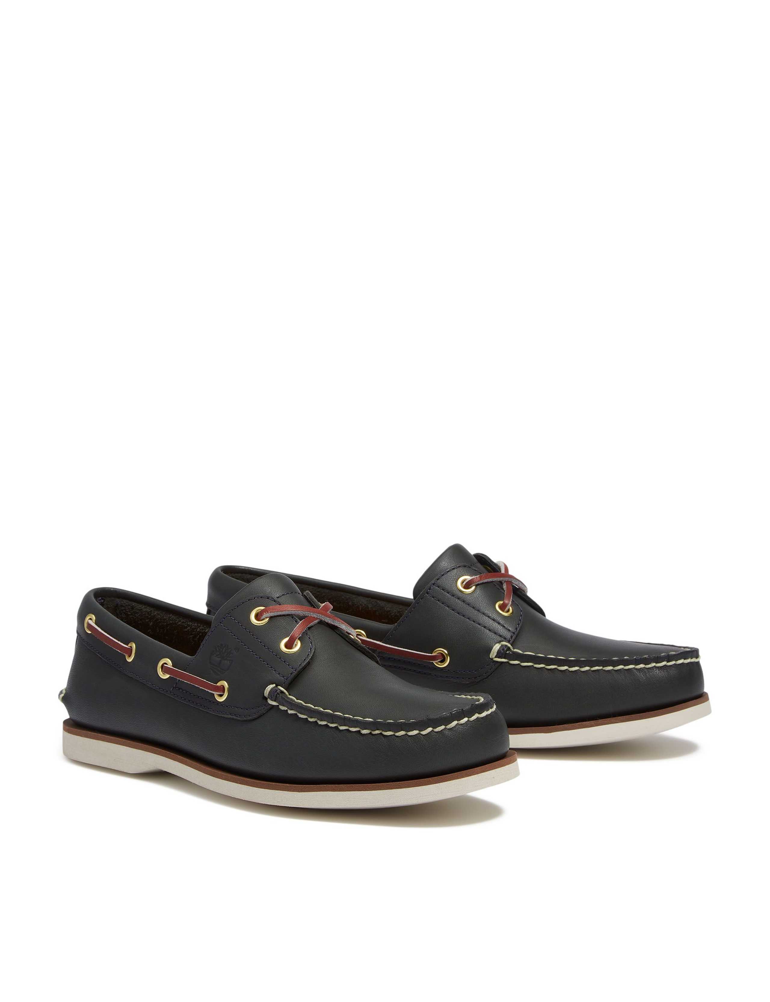 Leather Classic Boat Shoes 6 of 8