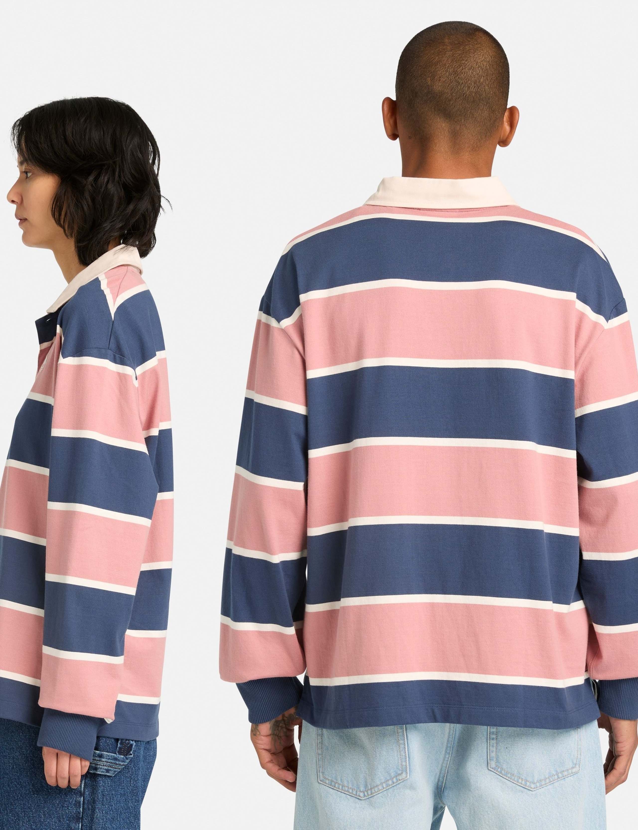 Pure Cotton Striped Rugby Shirt 3 of 5
