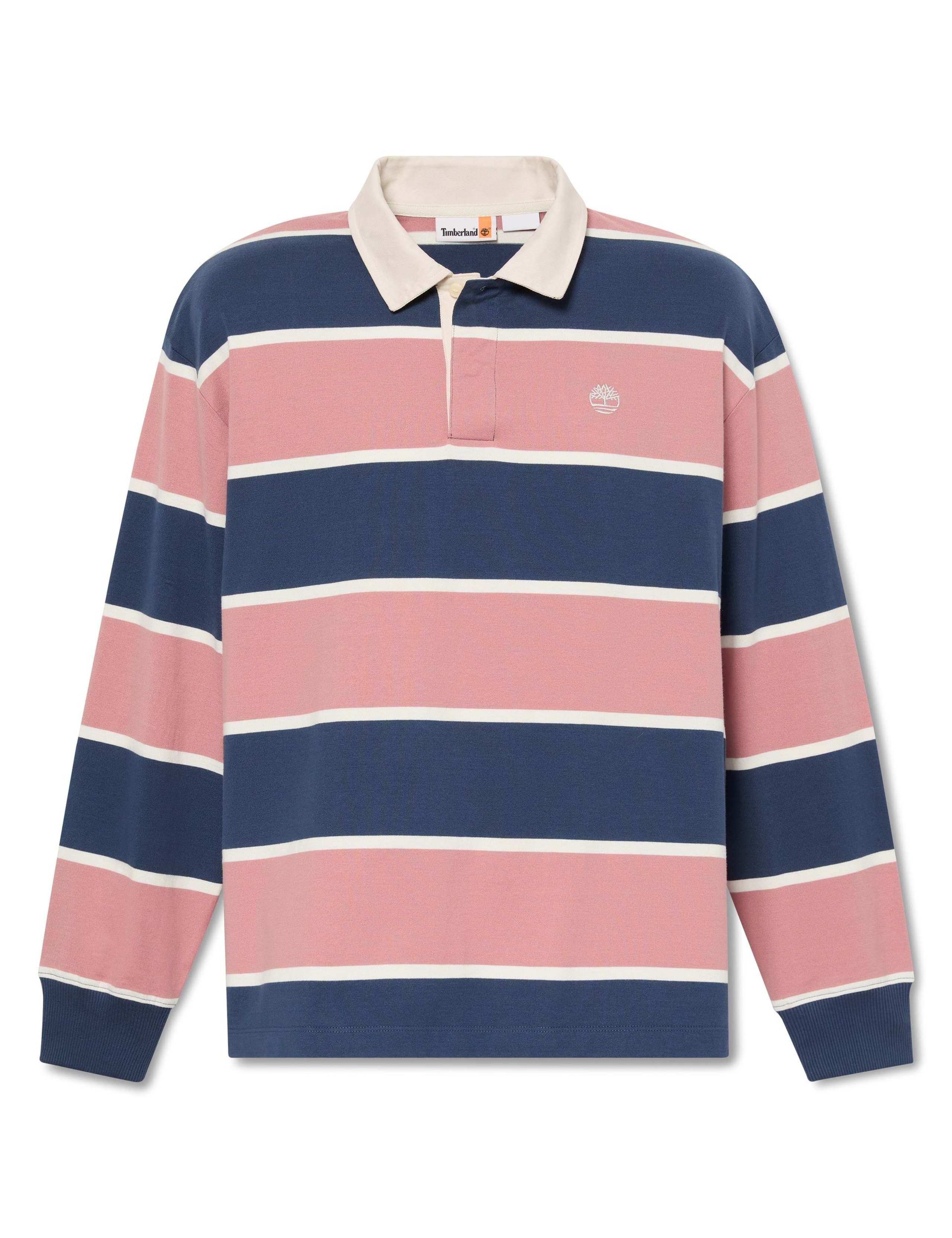 Pure Cotton Striped Rugby Shirt 2 of 5