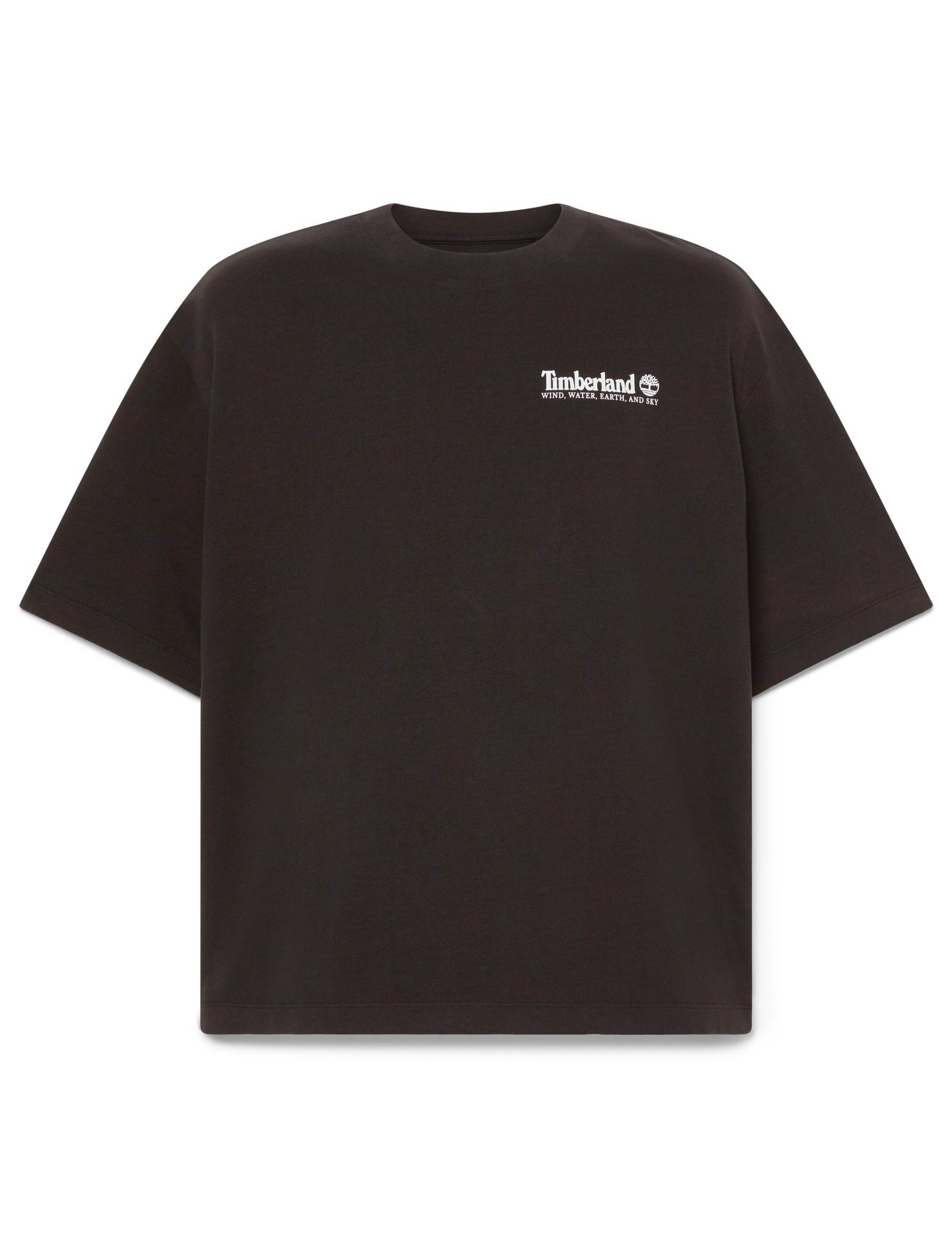 Pure Cotton Crew Neck Graphic T-Shirt 2 of 5