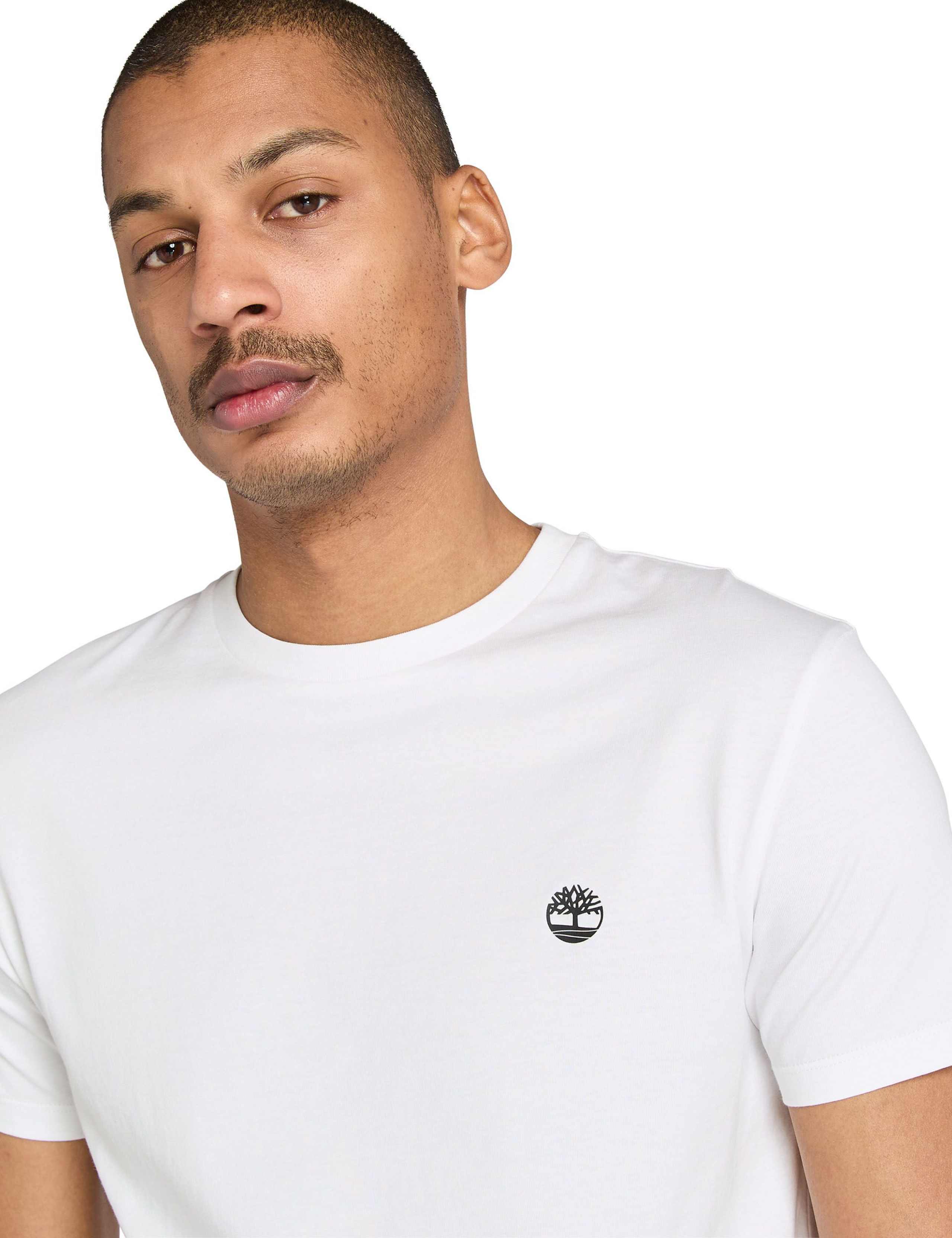 3 Pack Slim Fit Pure Cotton T-Shirts 4 of 5