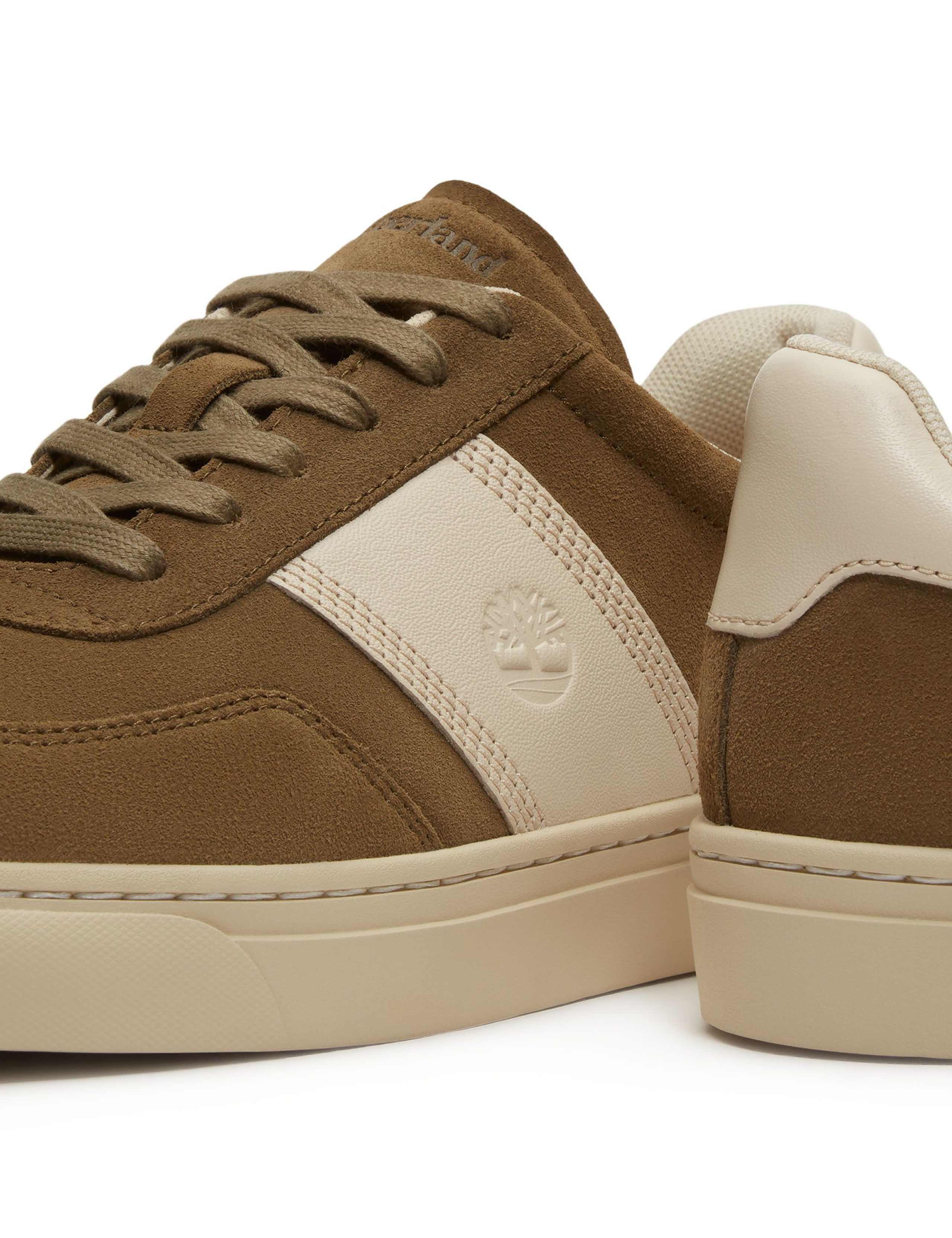 Lisbon Leather Lace Up Trainers 3 of 9