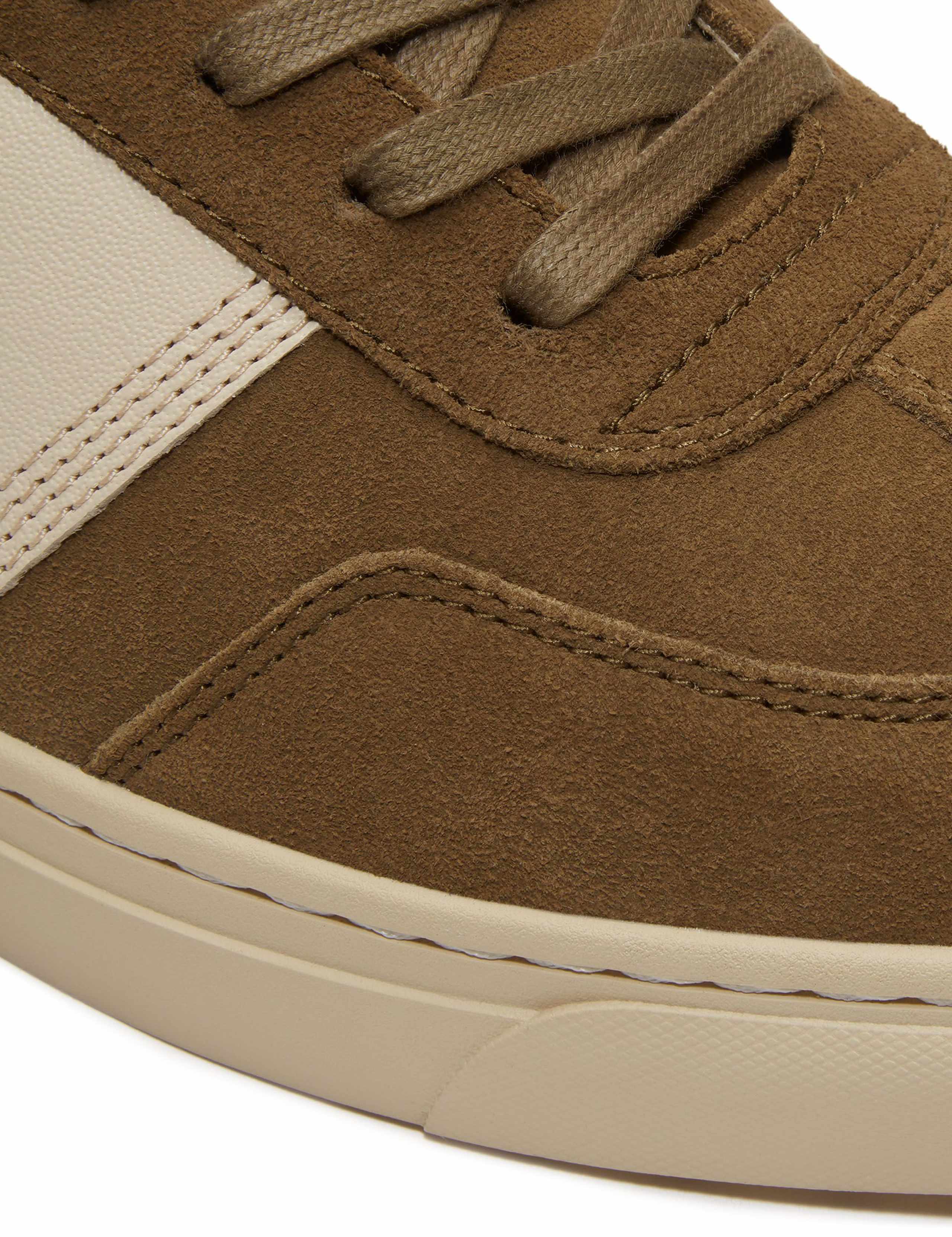 Lisbon Leather Lace Up Trainers 6 of 9