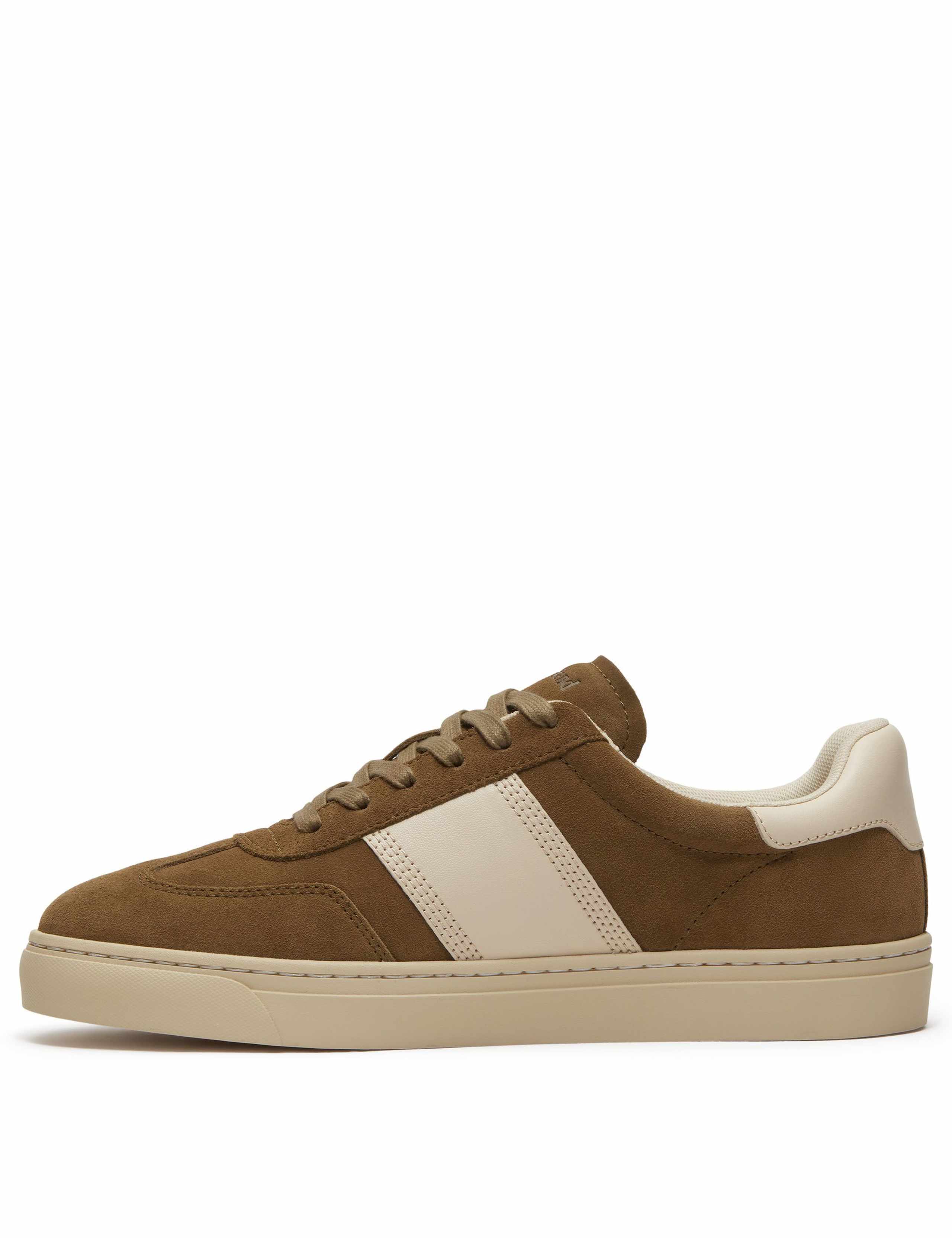 Lisbon Leather Lace Up Trainers 9 of 9