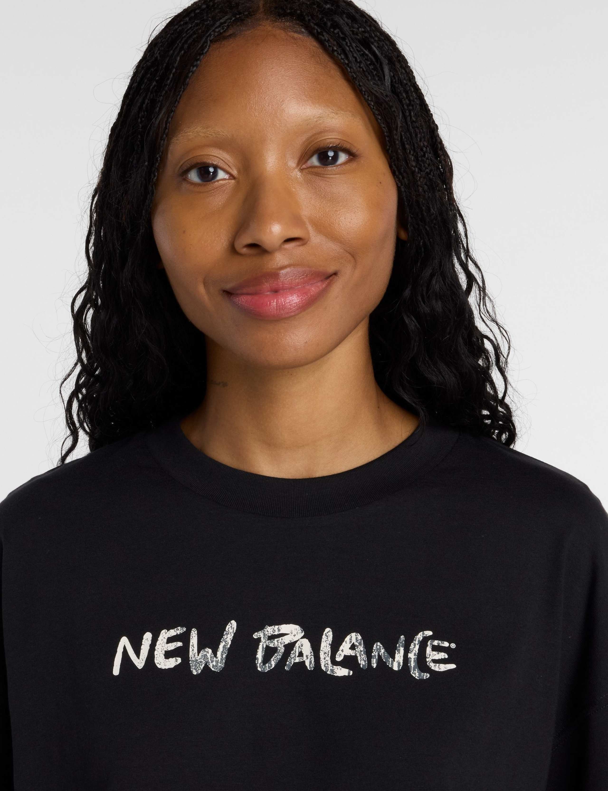 Pure Cotton Oversized Script Graphic T-Shirt 2 of 5