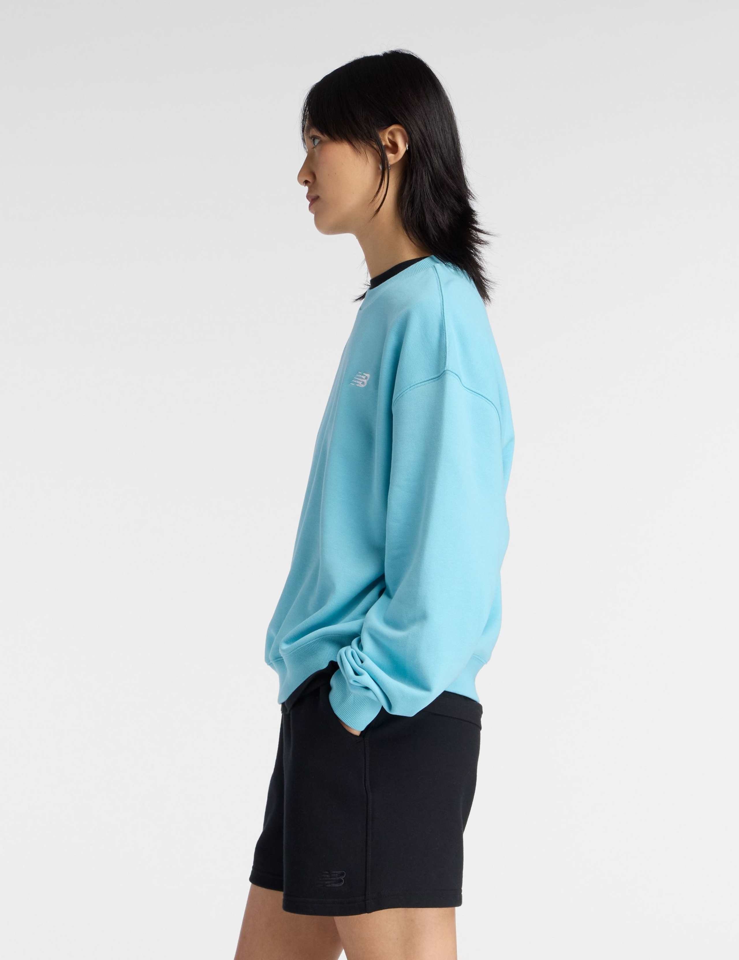 Cotton Rich Logo Crew Neck Sweatshirt 3 of 5