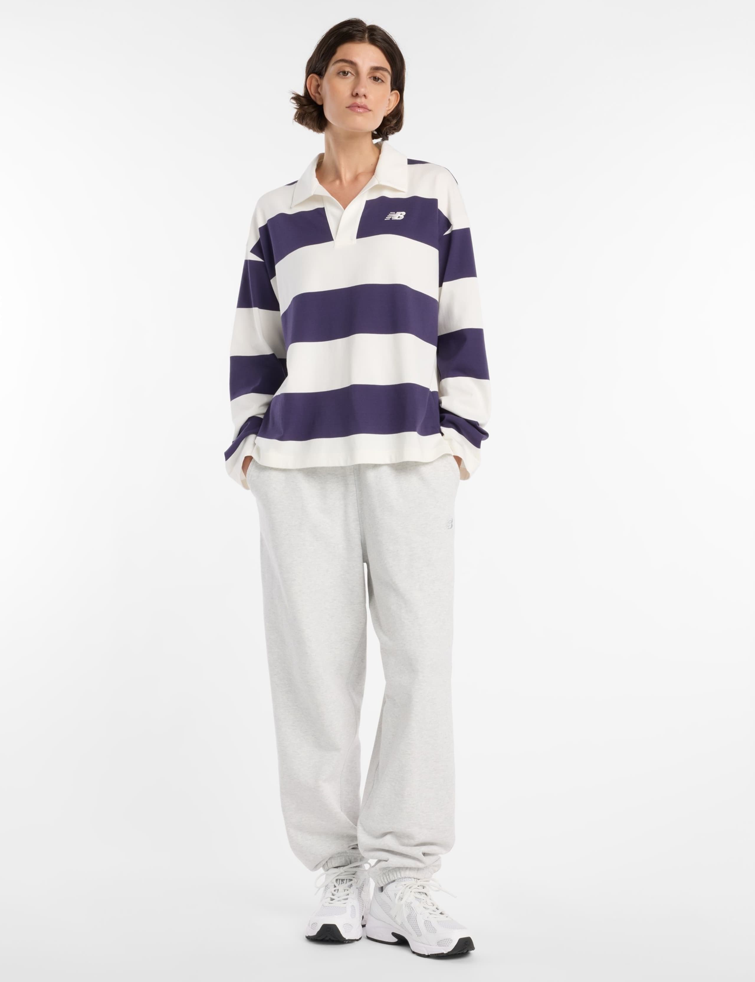 Pure Cotton Striped Rugby Shirt 2 of 7