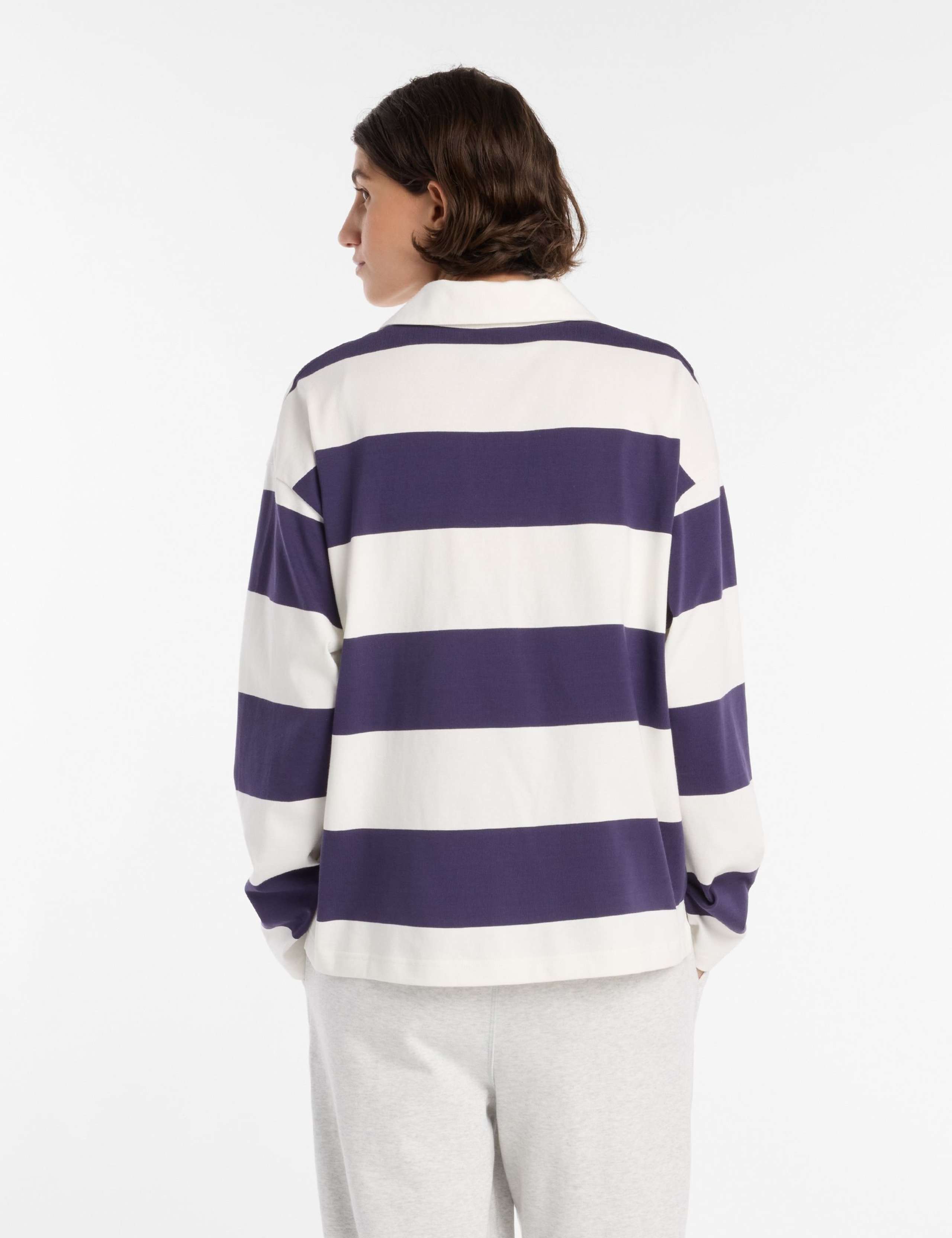 Pure Cotton Striped Rugby Shirt 3 of 7